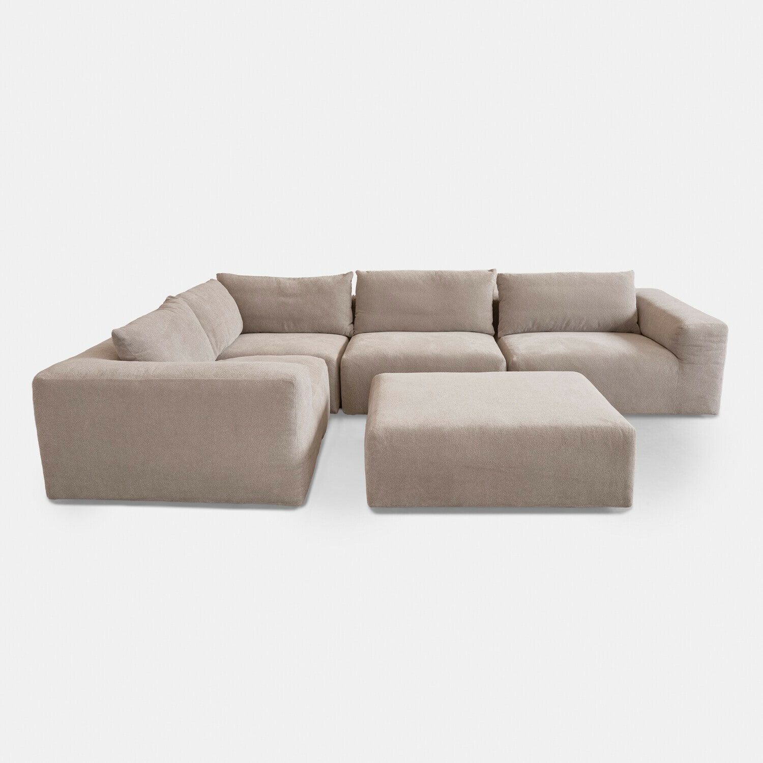 Sofá modular con otomana Northcombe