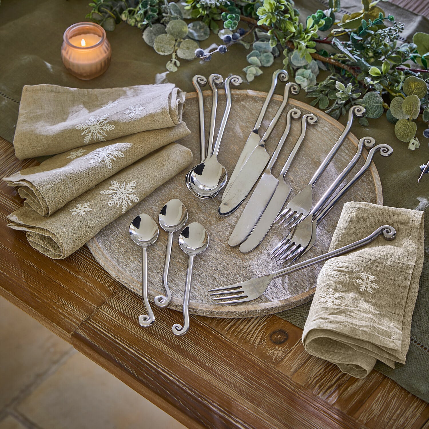 Set de 4 servilletas Ruspi