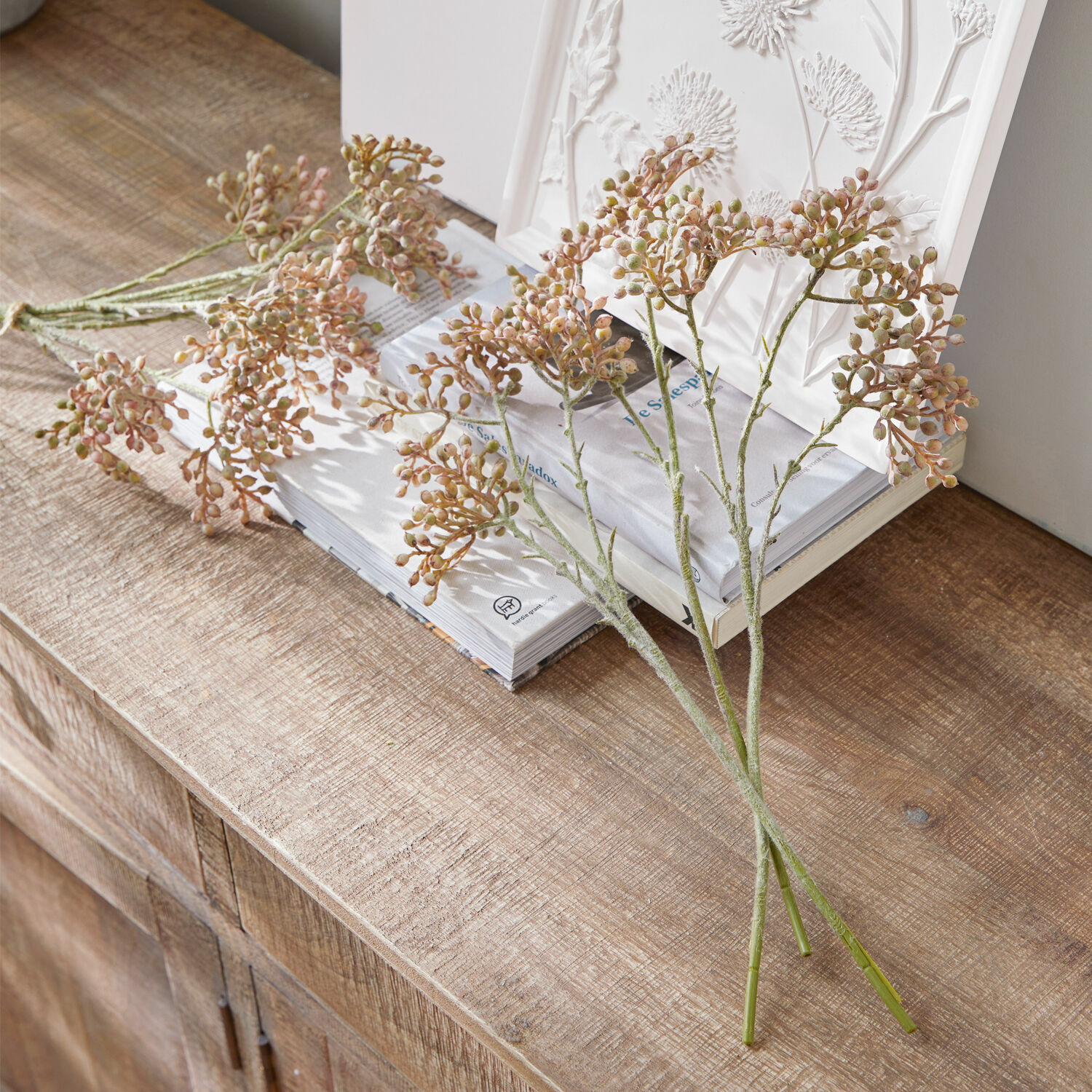 Set de 6 flores decorativas Verrettes