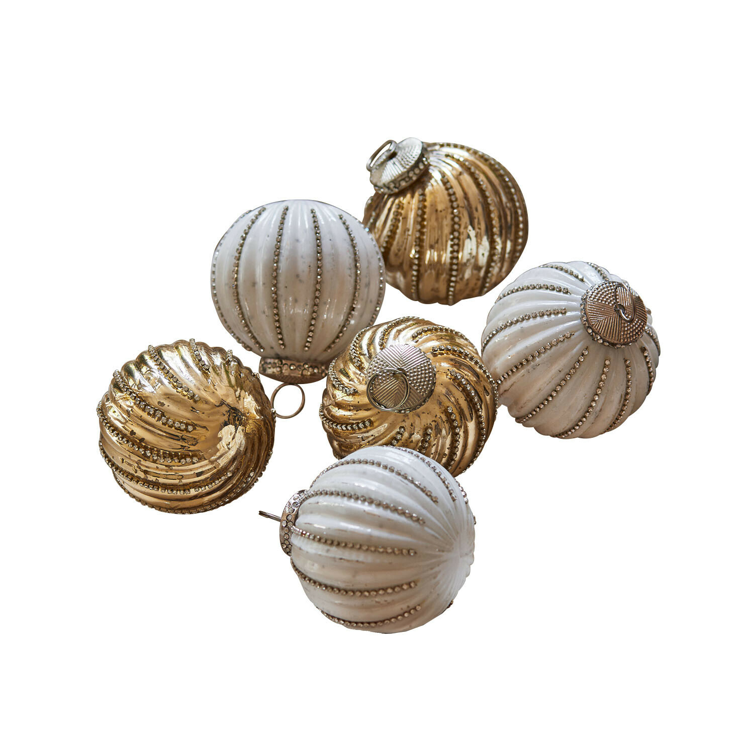 Set de 6 bolas de Navidad Shaela