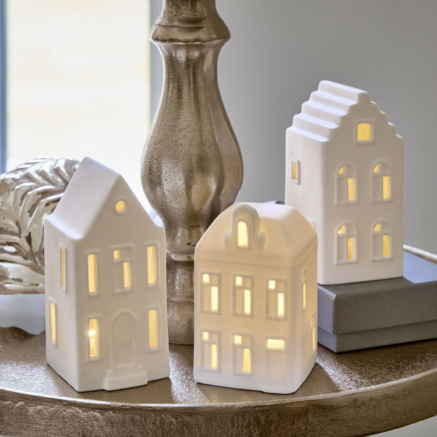 Set de 3 casas LED Sjöhem Set de 3 casas LED Sjöhem
