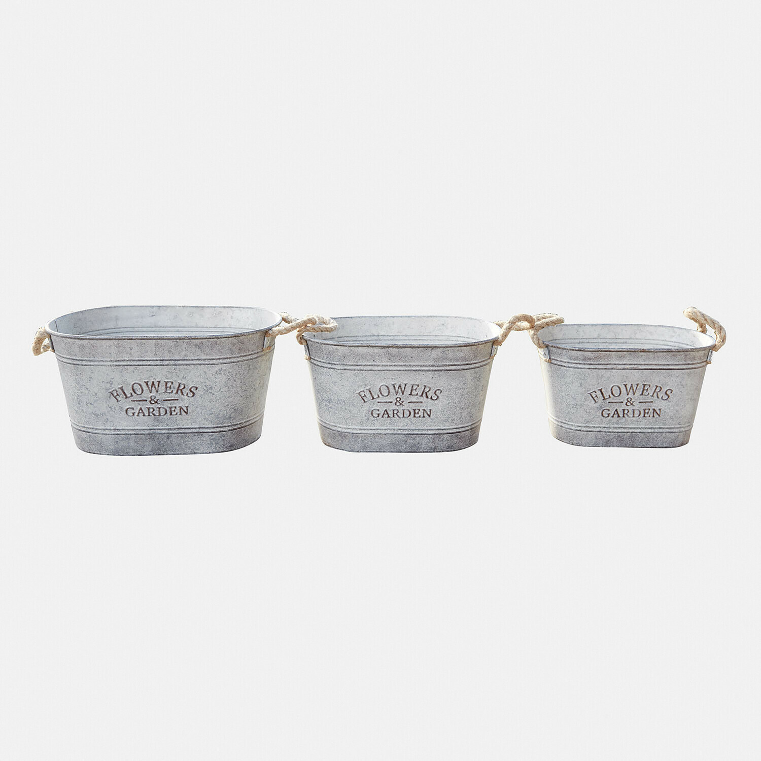 Set de 3 maceteros Merrin