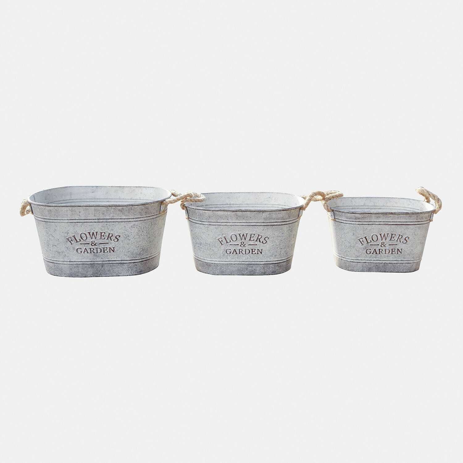 Set de 3 maceteros Merrin