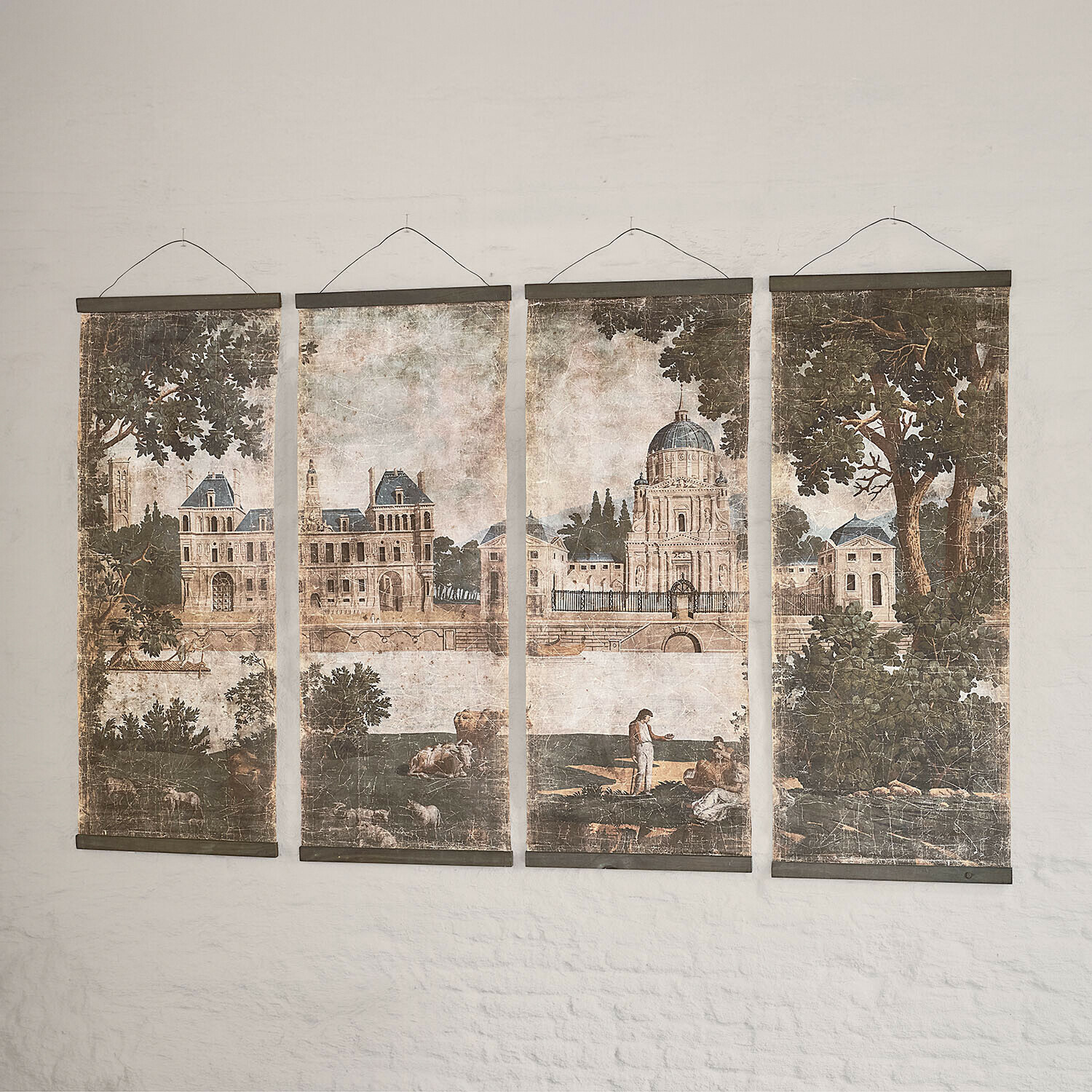 Set de 4 cuadros Giottoini