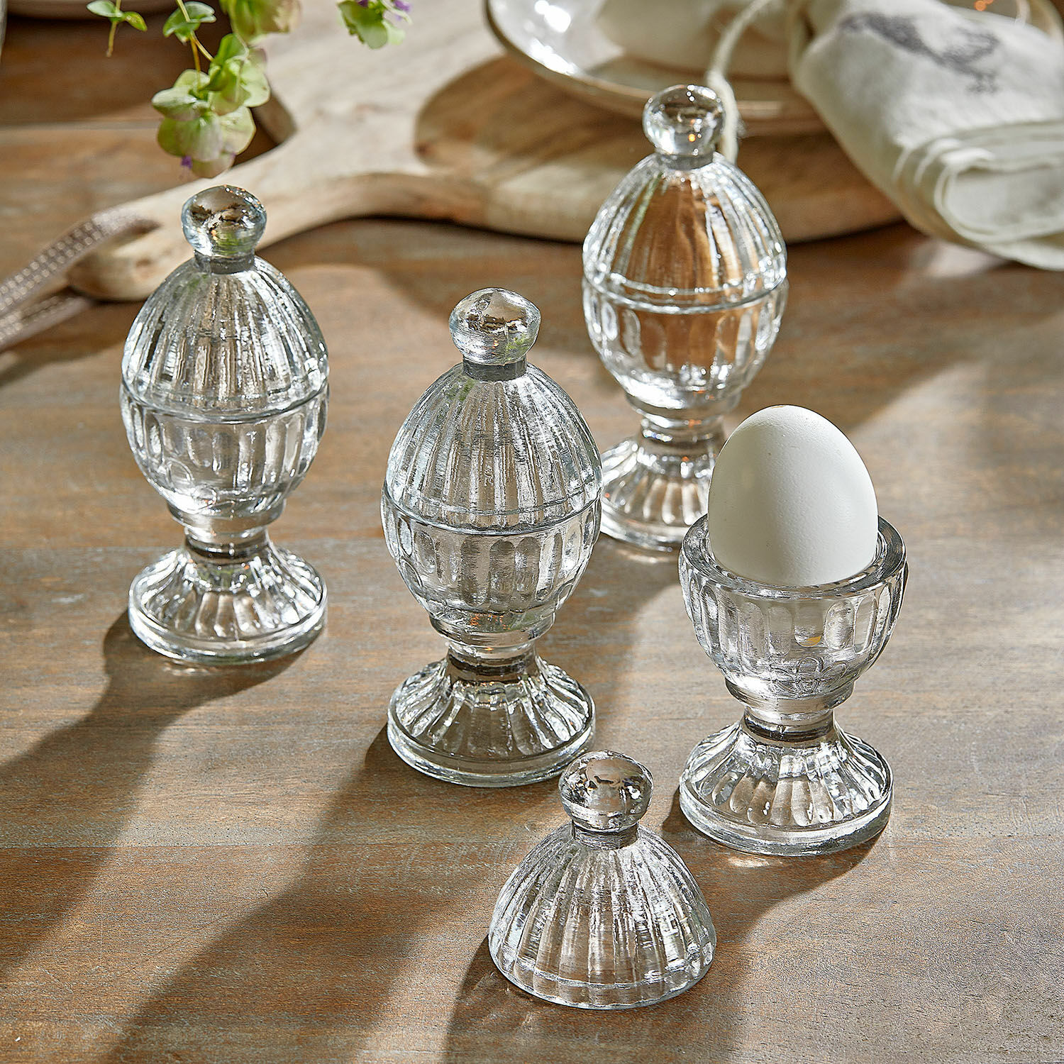 Set de 4 hueveras Uvirel