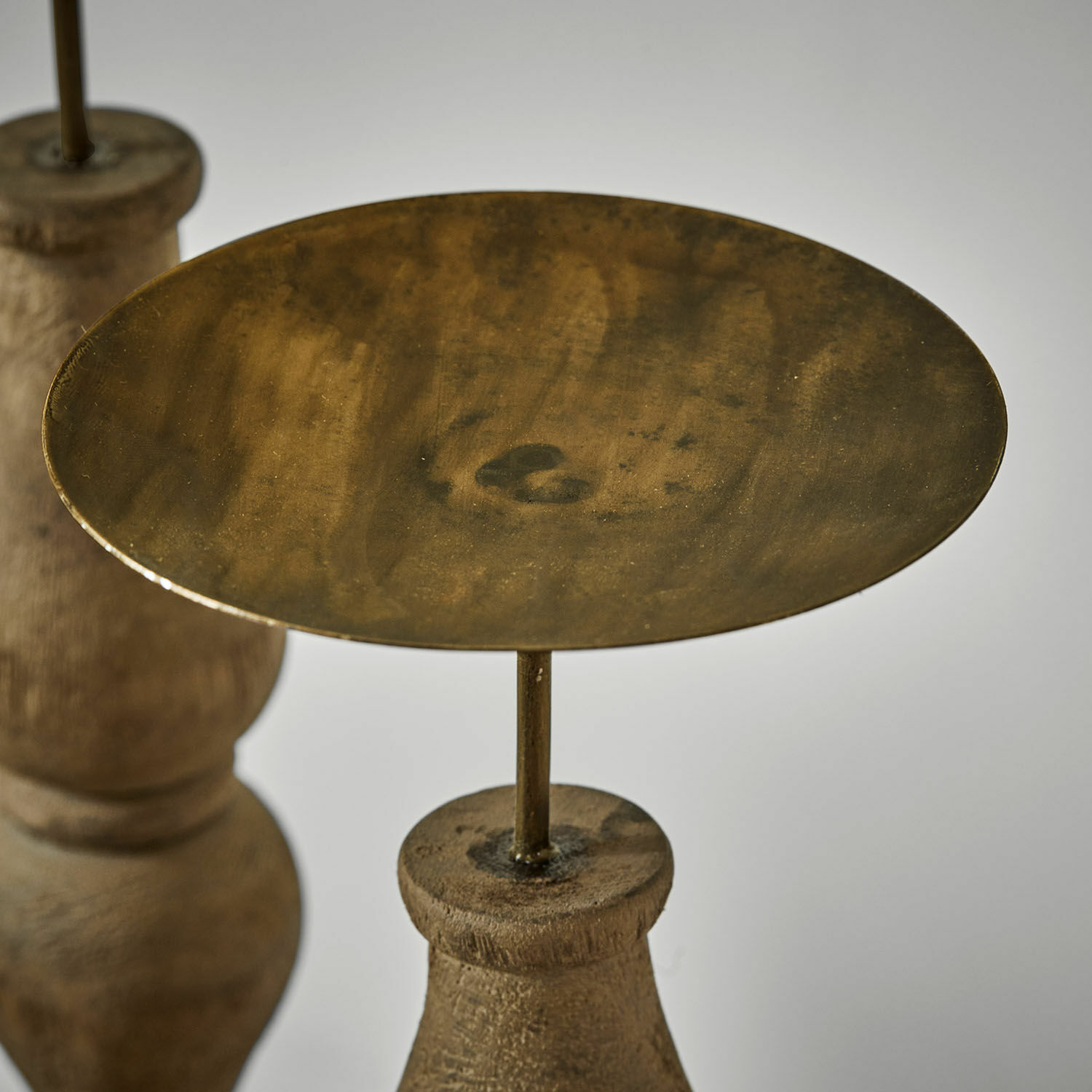 Set de 2 candeleros Fleuries-sur-Marne