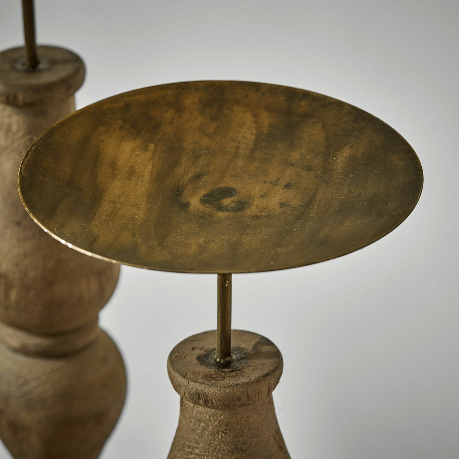 Set de 2 candeleros Fleuries-sur-Marne