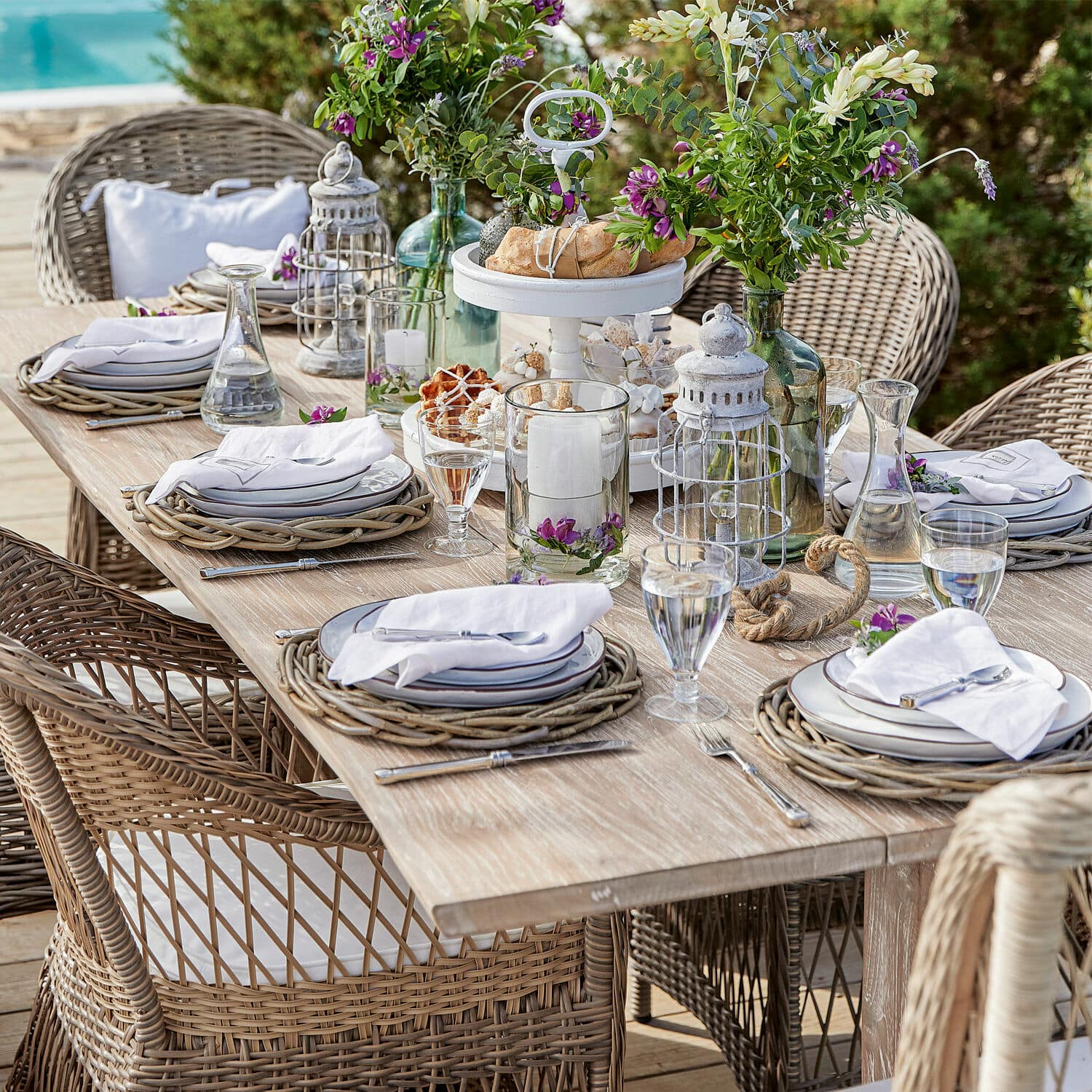 Set de 2 manteles individuales Bland