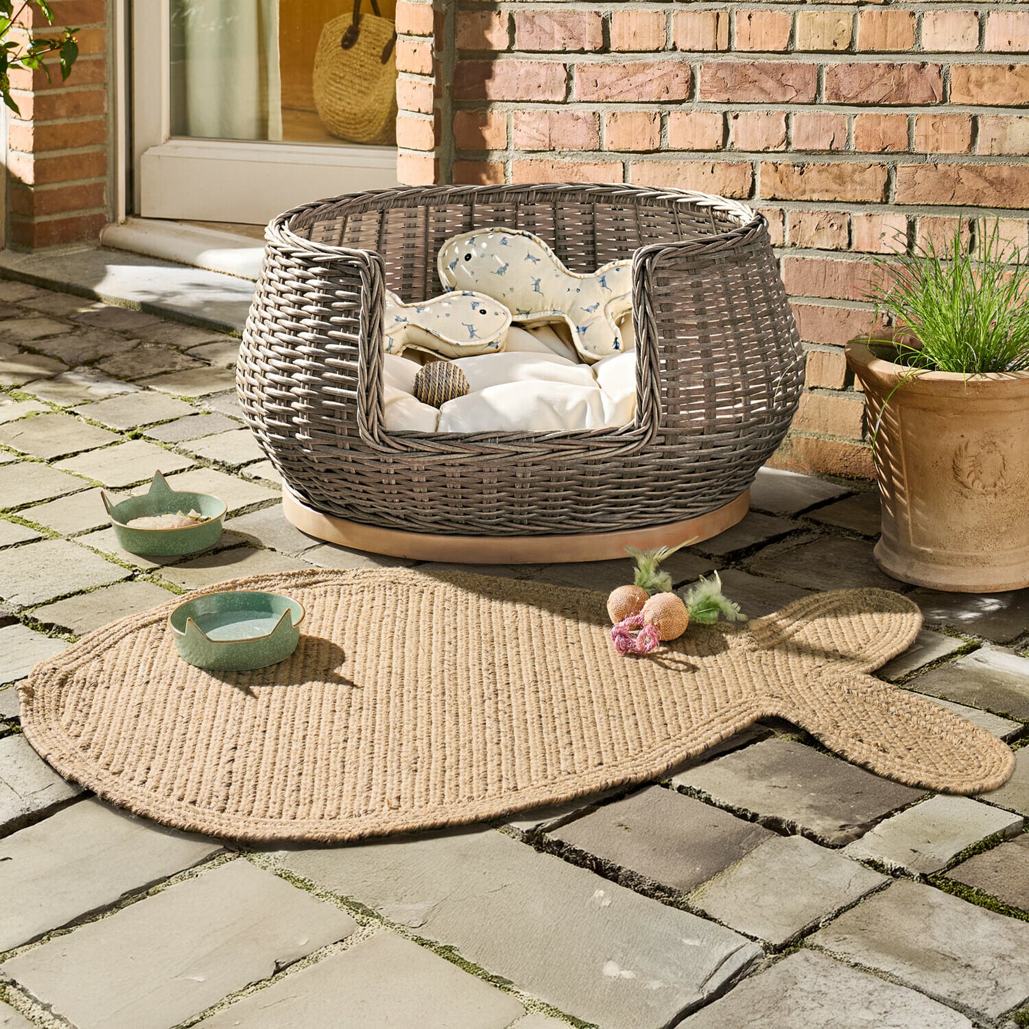 Alfombra de interior y exterior Oceravia