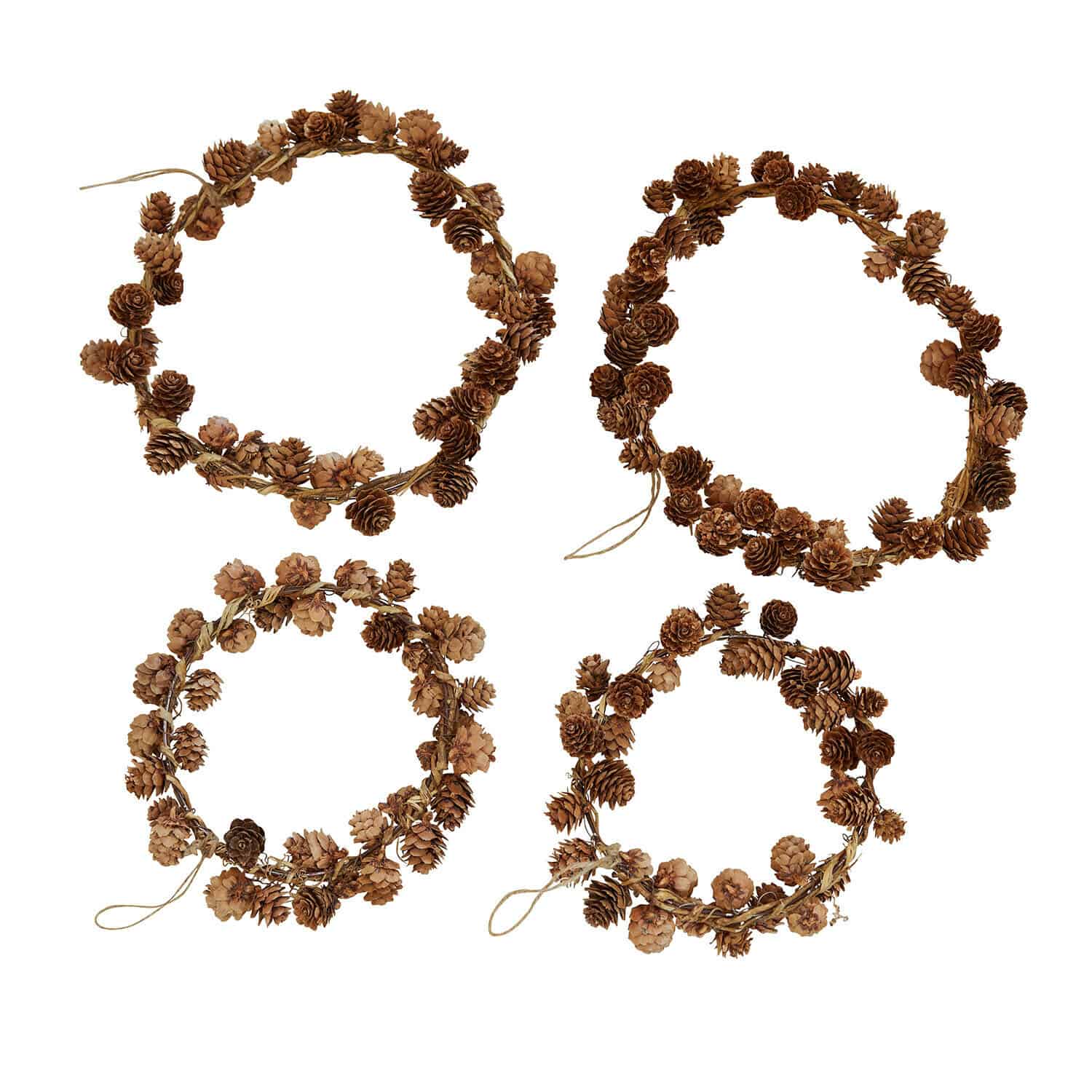 Set de 4 coronas Alberinan