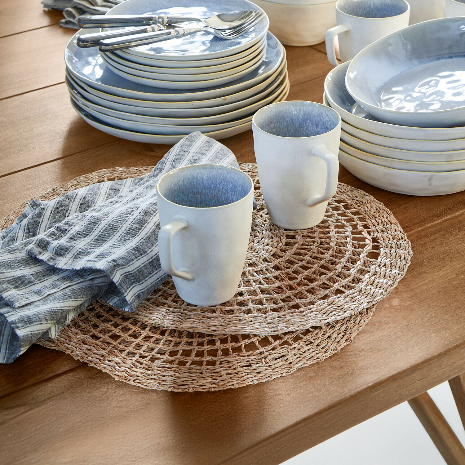 Set de 4 manteles individuales Sauvrelle