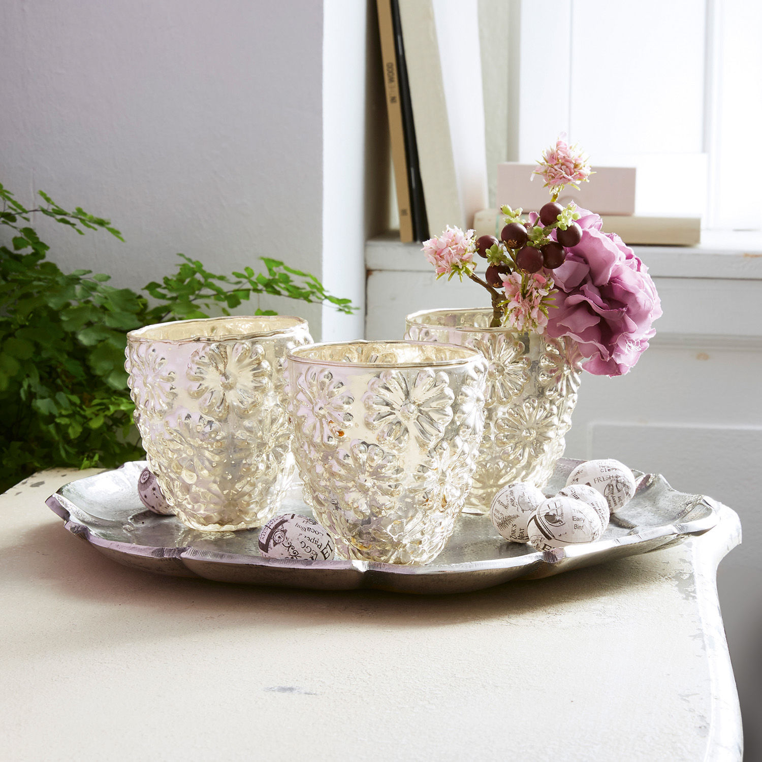 Set de 3 farolillos Alana