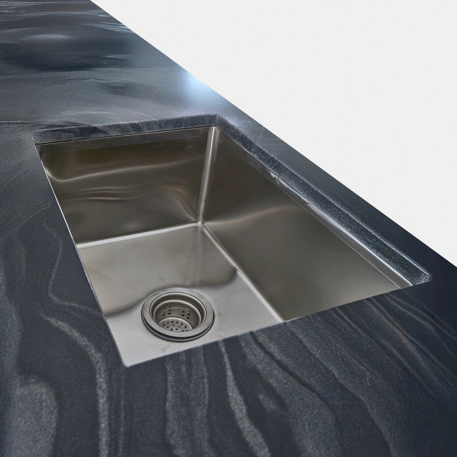 Mueble de cocina exterior con fregadero Corviano