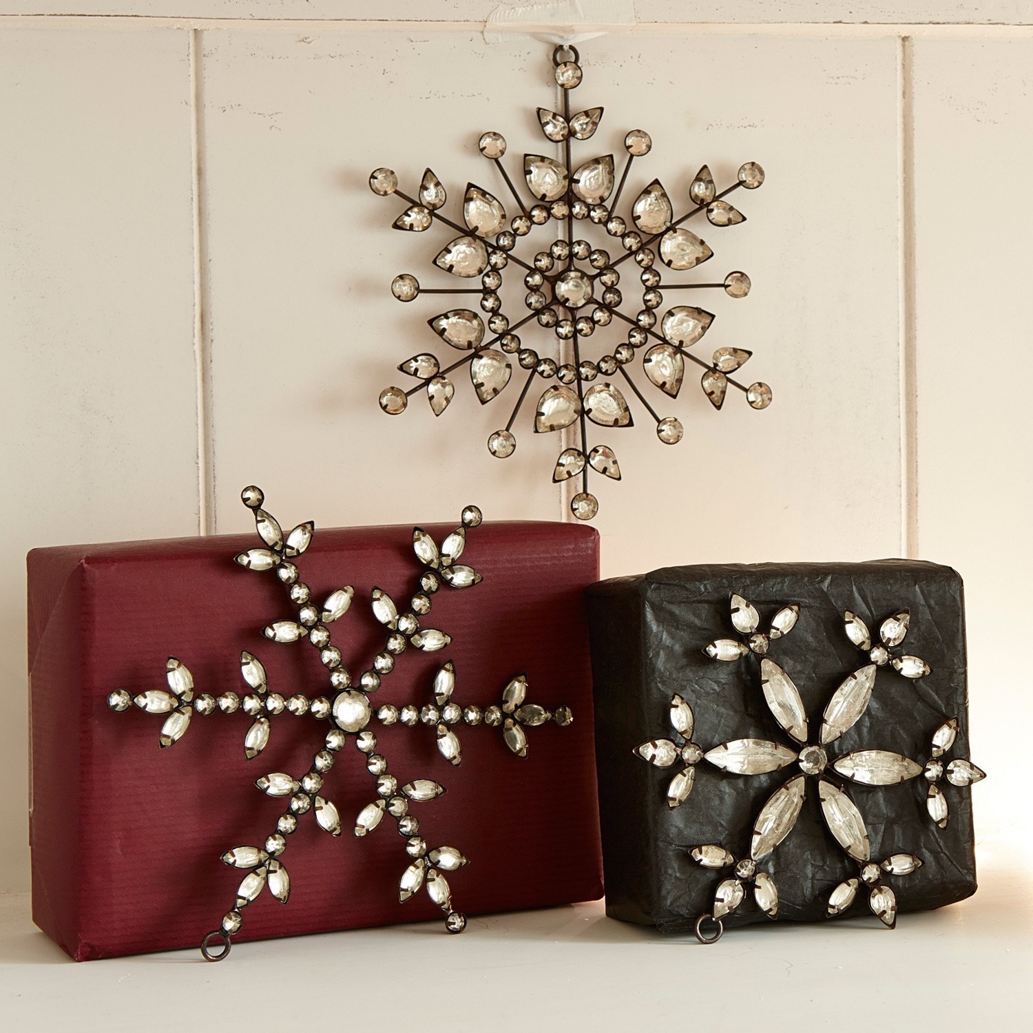 Set de 3 adornos navideños Holy Stars