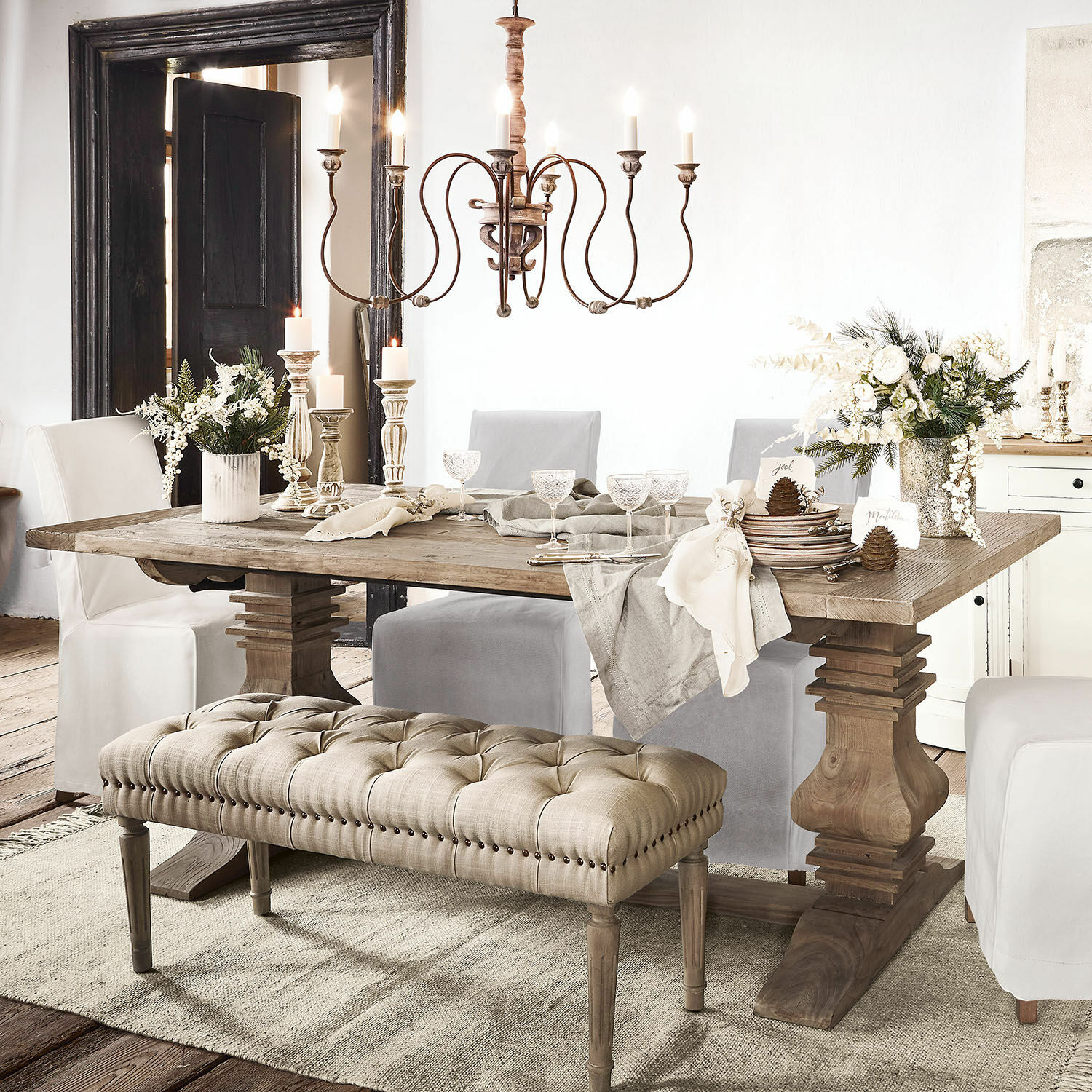 Mesa de comedor Cain