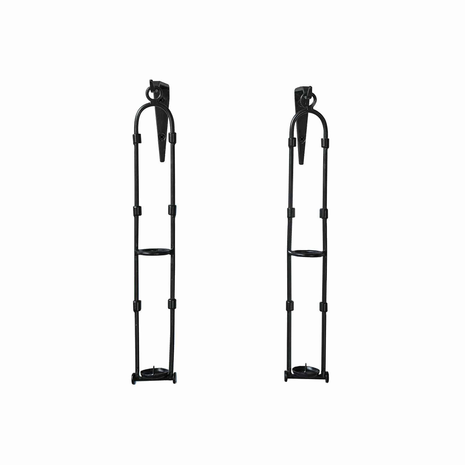 Set de 2 portavelas de pared Vivendas