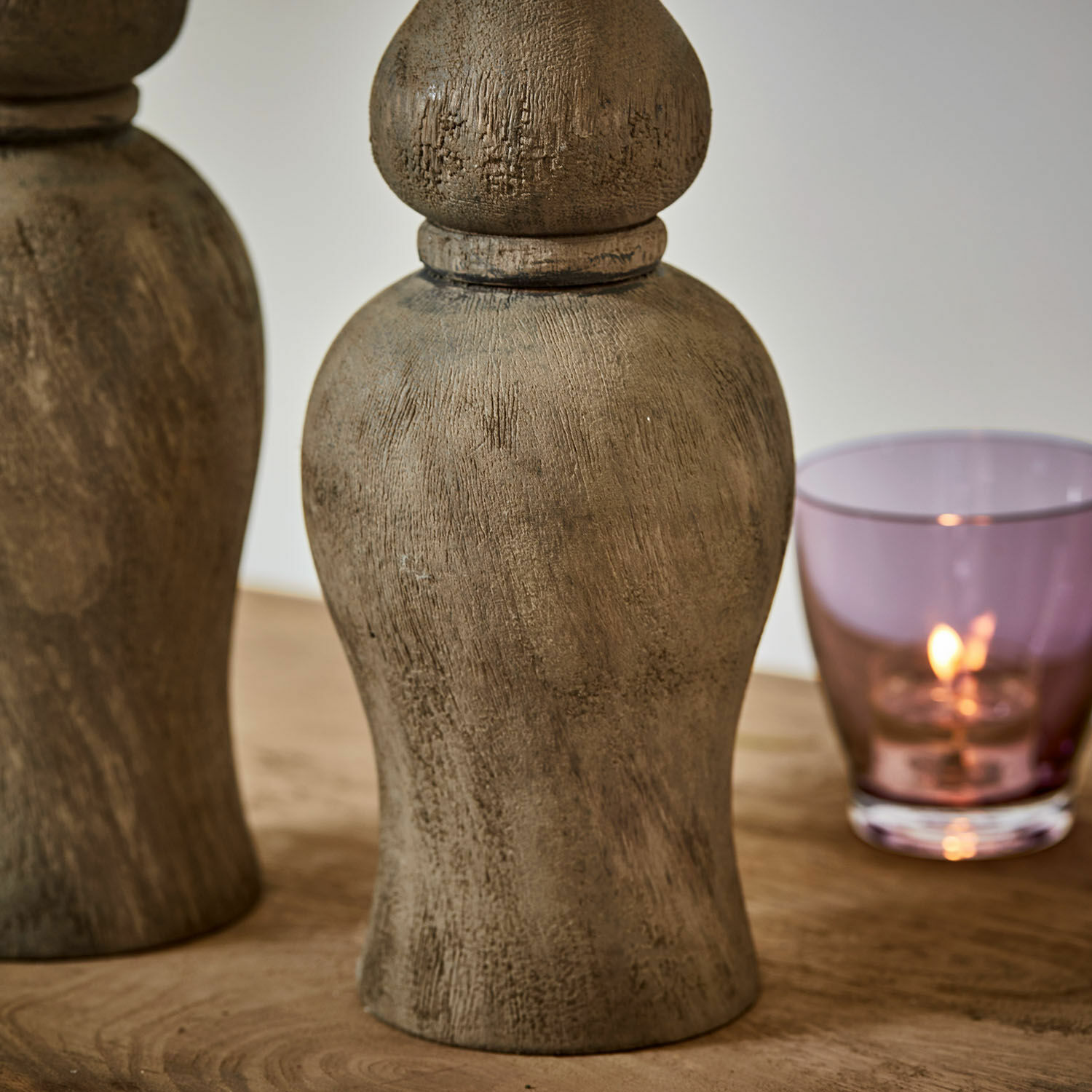 Set de 2 candeleros Fleuries-sur-Marne