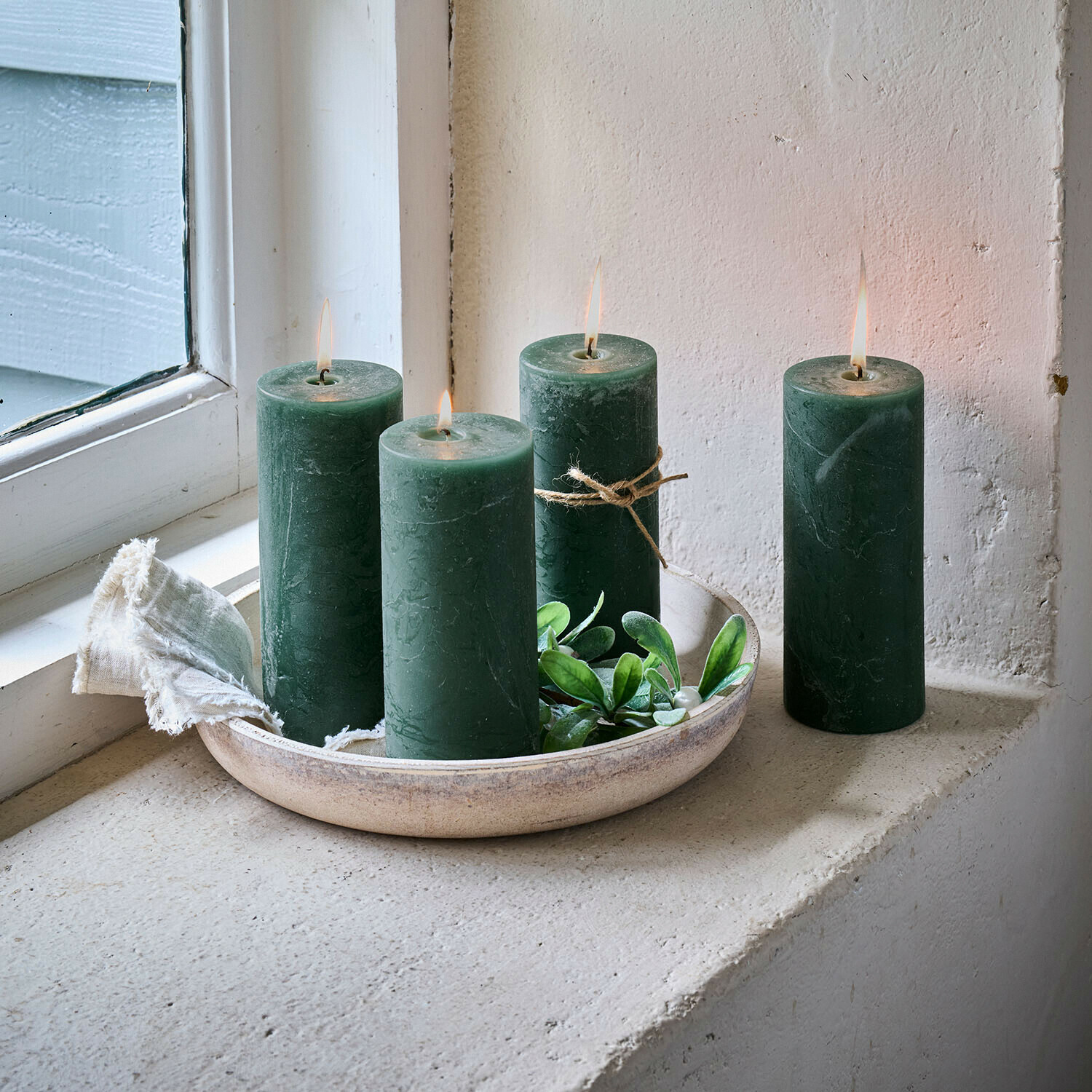 Set de 4 velas Homel
