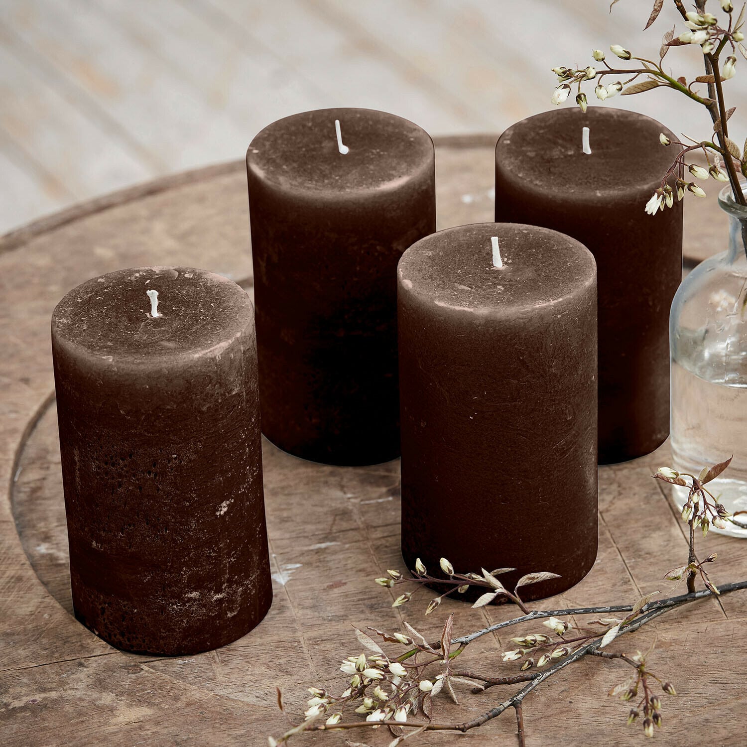 Set de 4 velas Braga