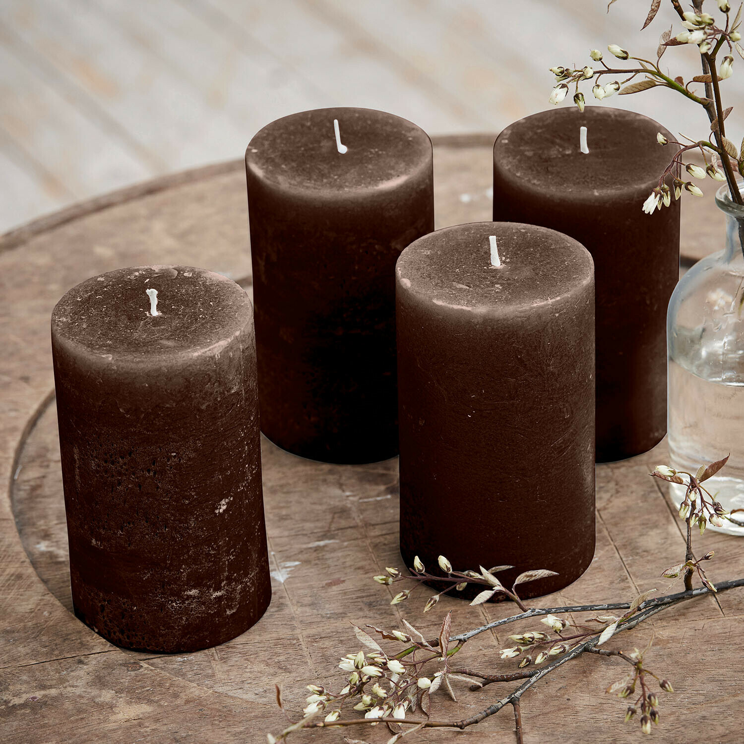 Set de 4 velas Braga
