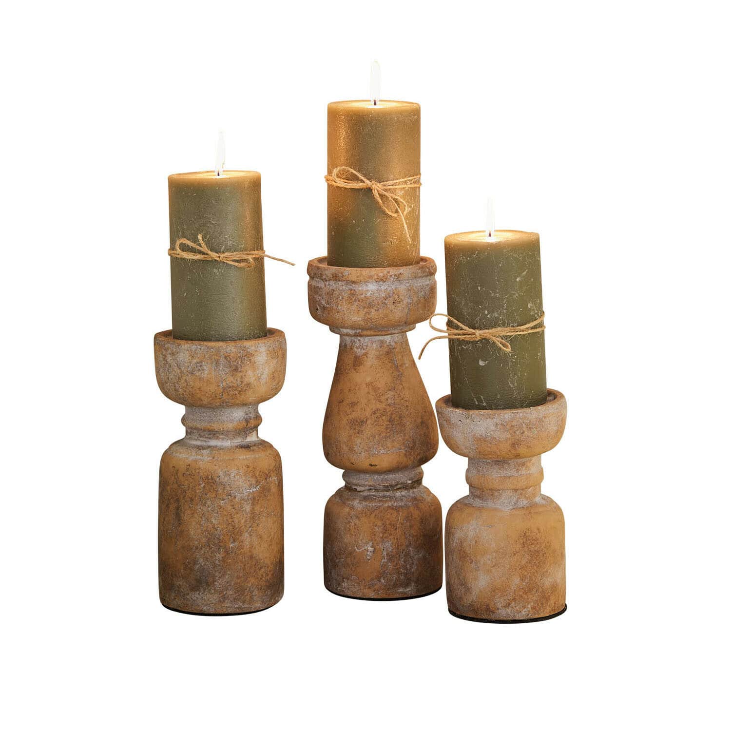 Set de 3 candeleros Talona