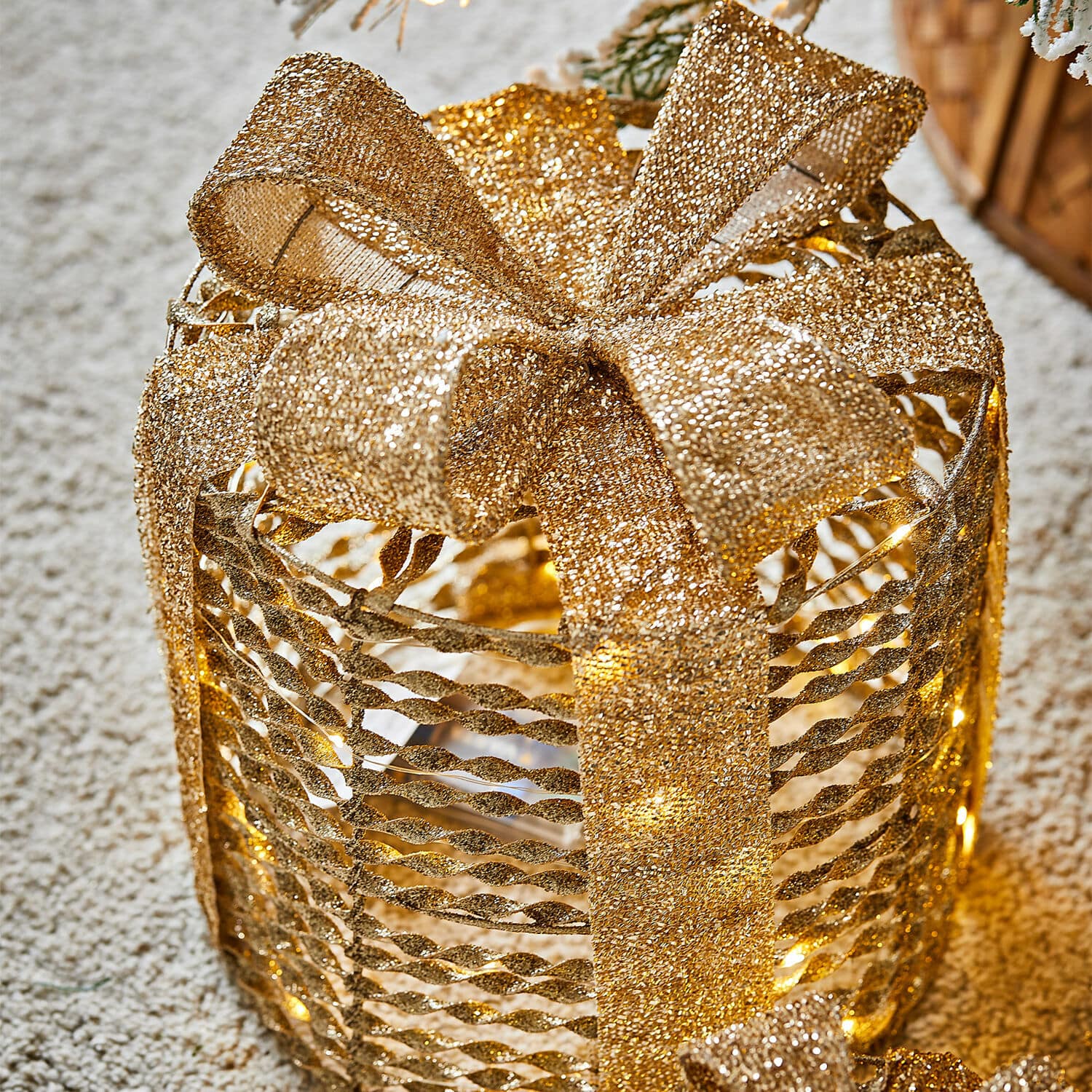 Set de 3 cajas de regalo LED Lorivane