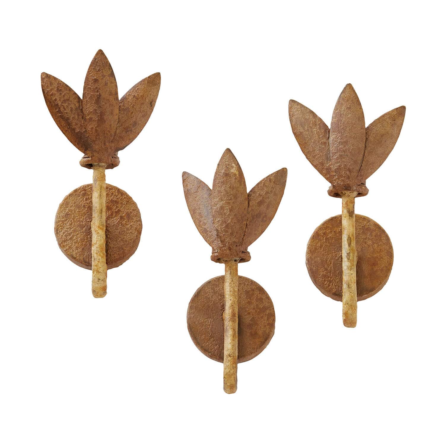 Set de 3 portavelas de pared Cressivaux