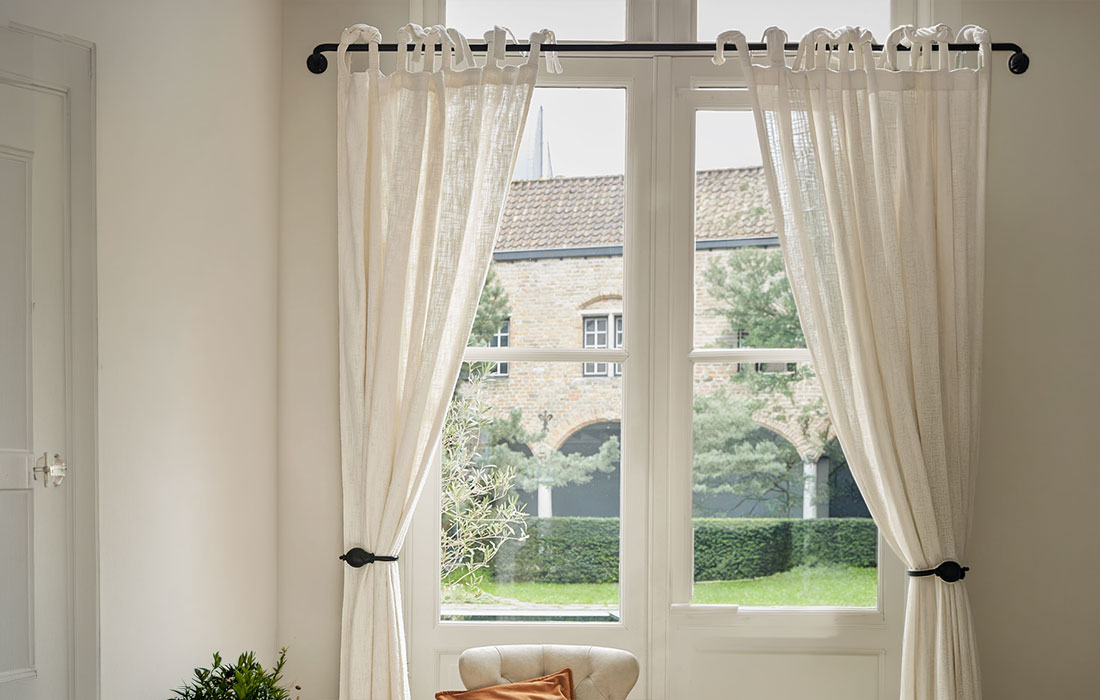Cortinas que elevan cada estancia