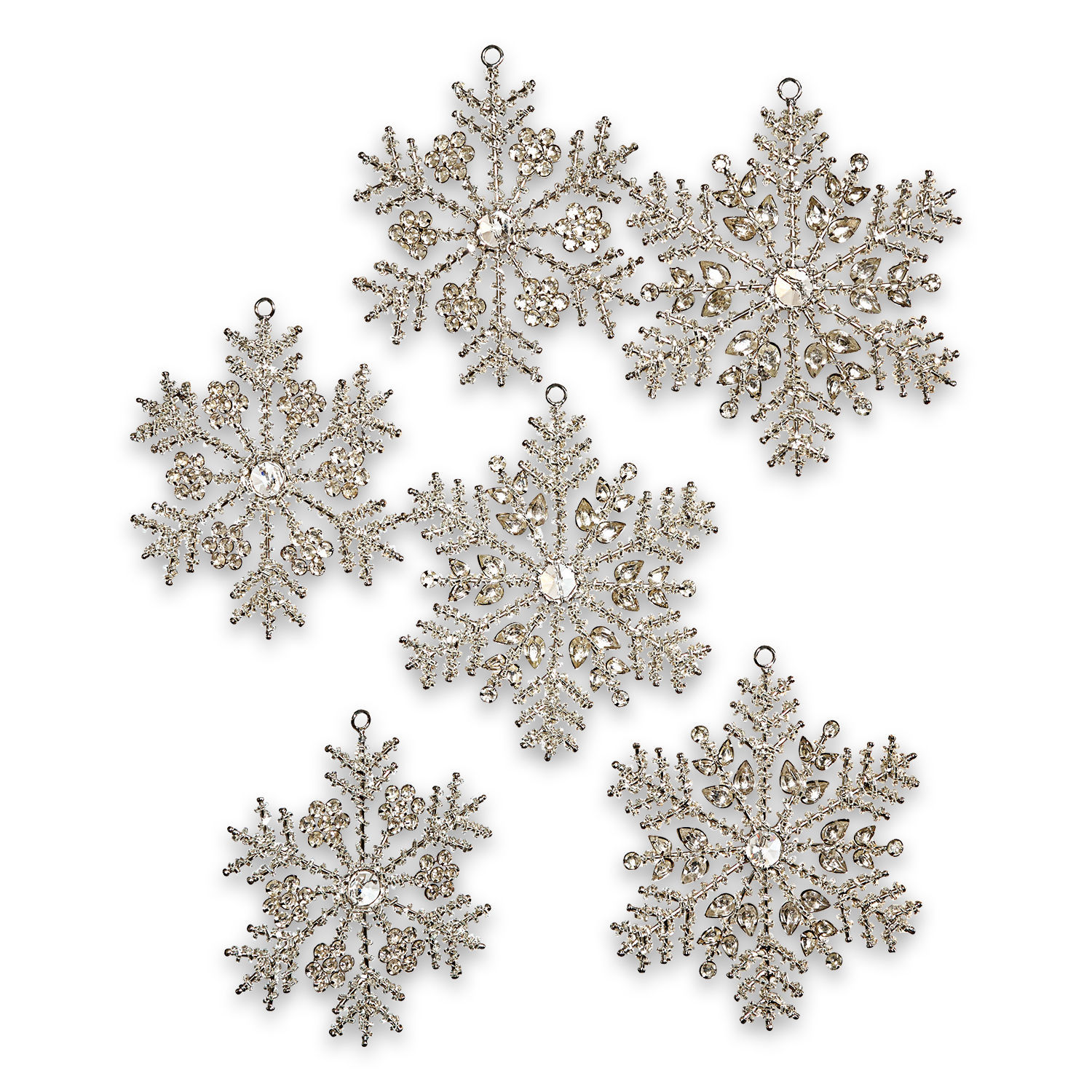 Set de 6 adornos navideños Lisette