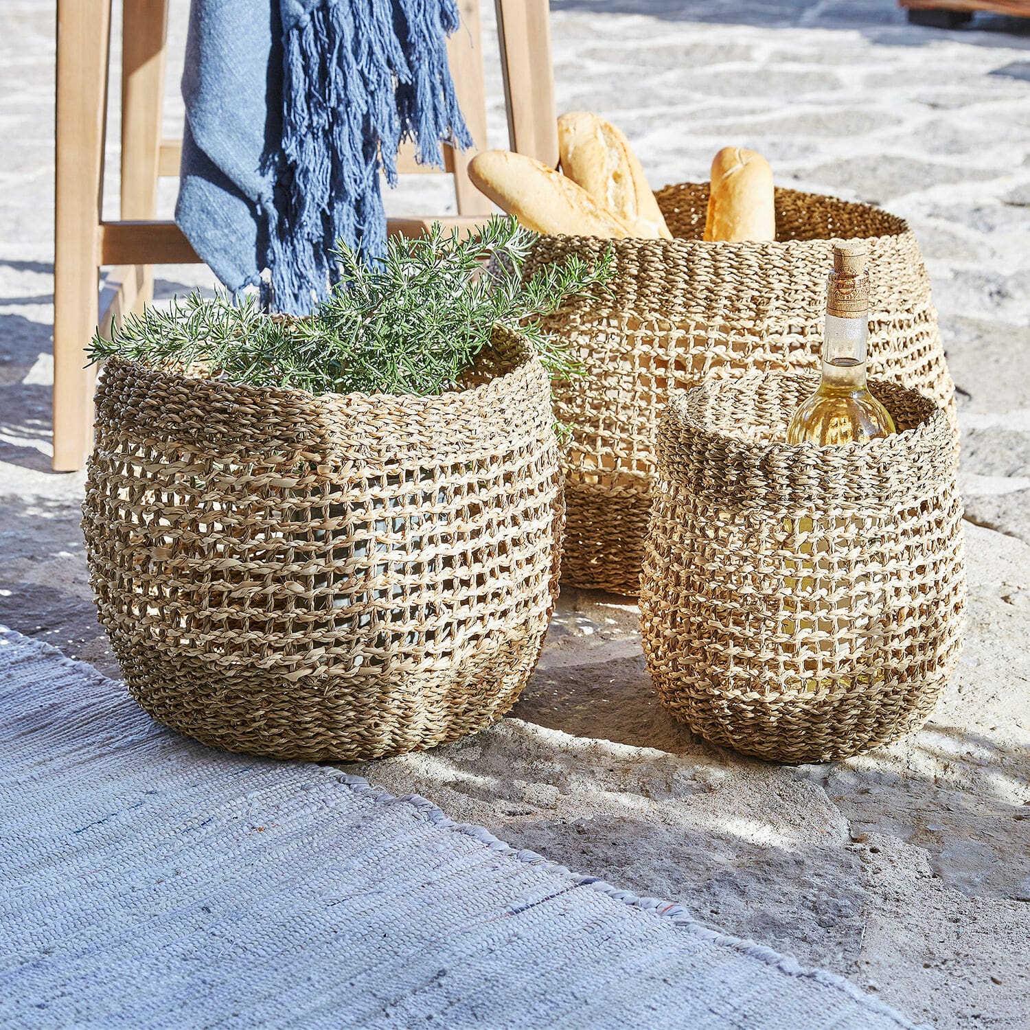 Set de 3 cestas Kaduna