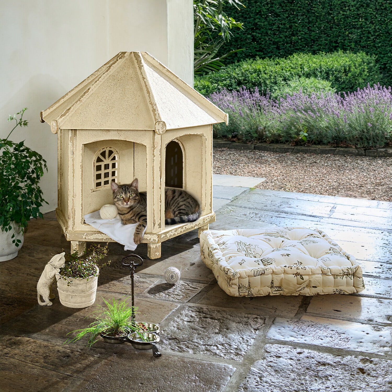Caseta de jardín para gatos Alvérine
