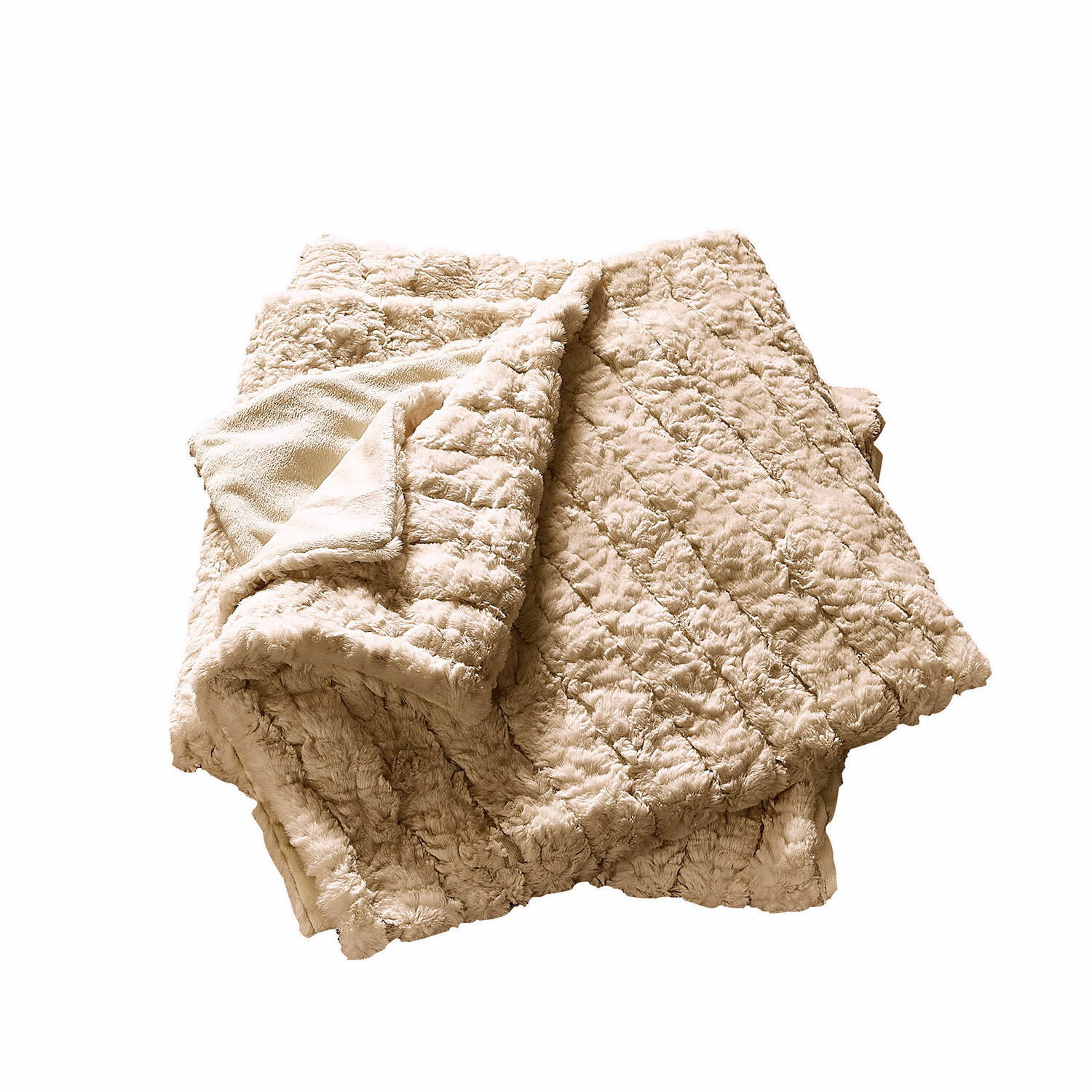 beige Manta beige Dorelice de felpa suave, perfecta para un ambiente acogedor y decoración del hogar