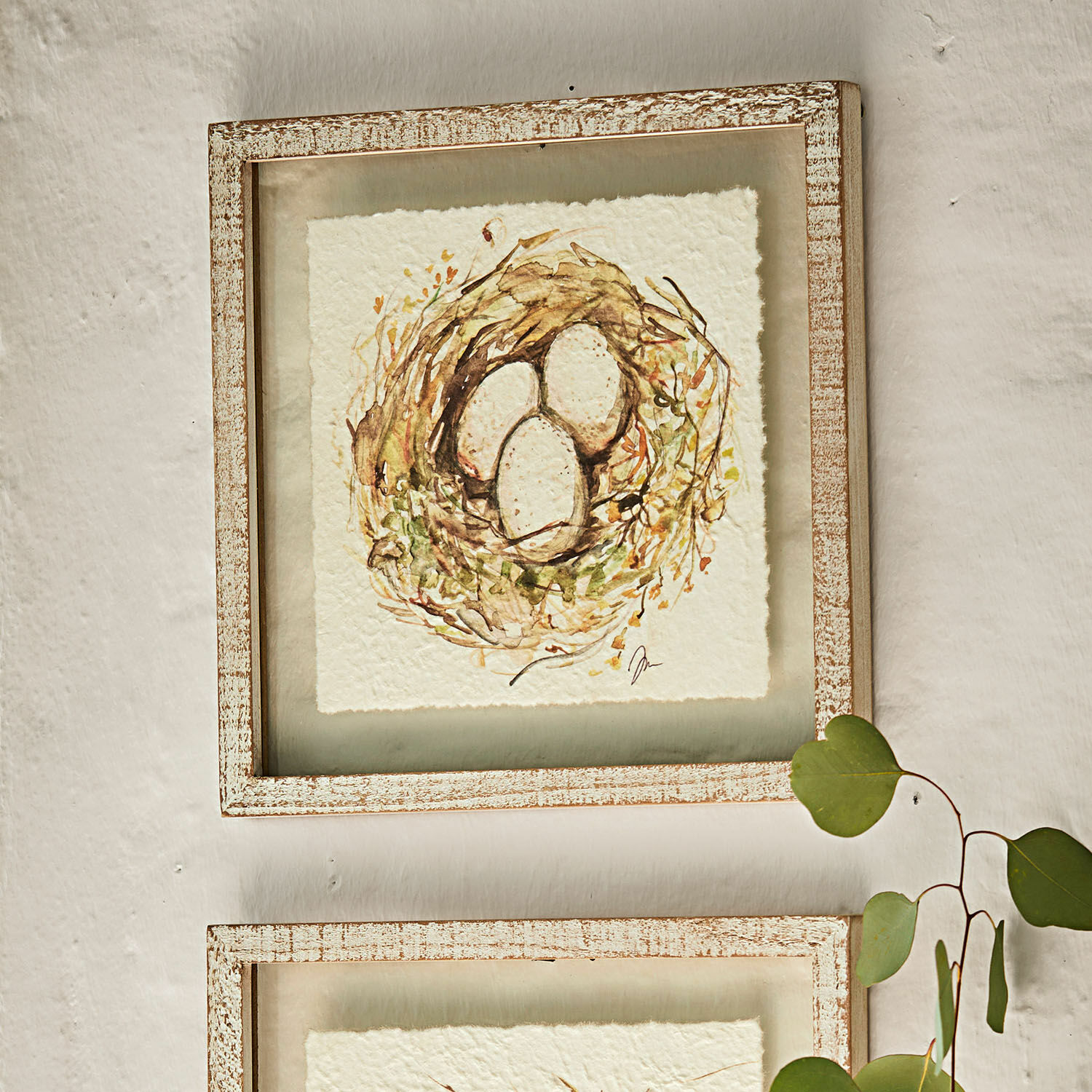 Set de 2 cuadros Placidia