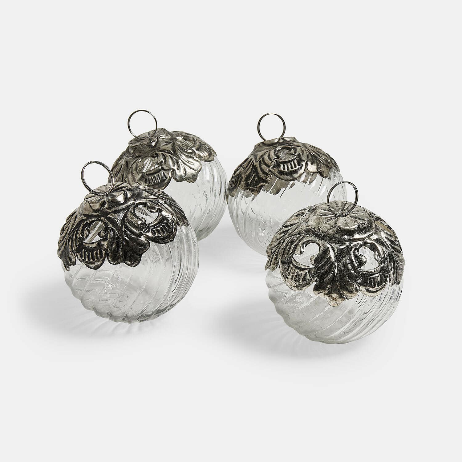 Set de 4 bolas de Navidad Valévoise