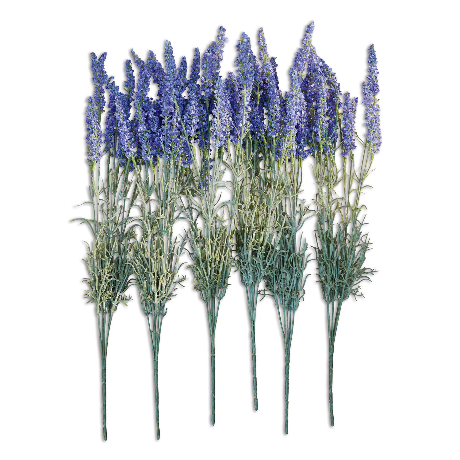 Set de 6 flores decorativas Lavender