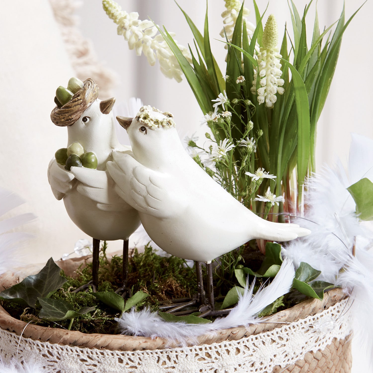 Pareja de pájaros Orne