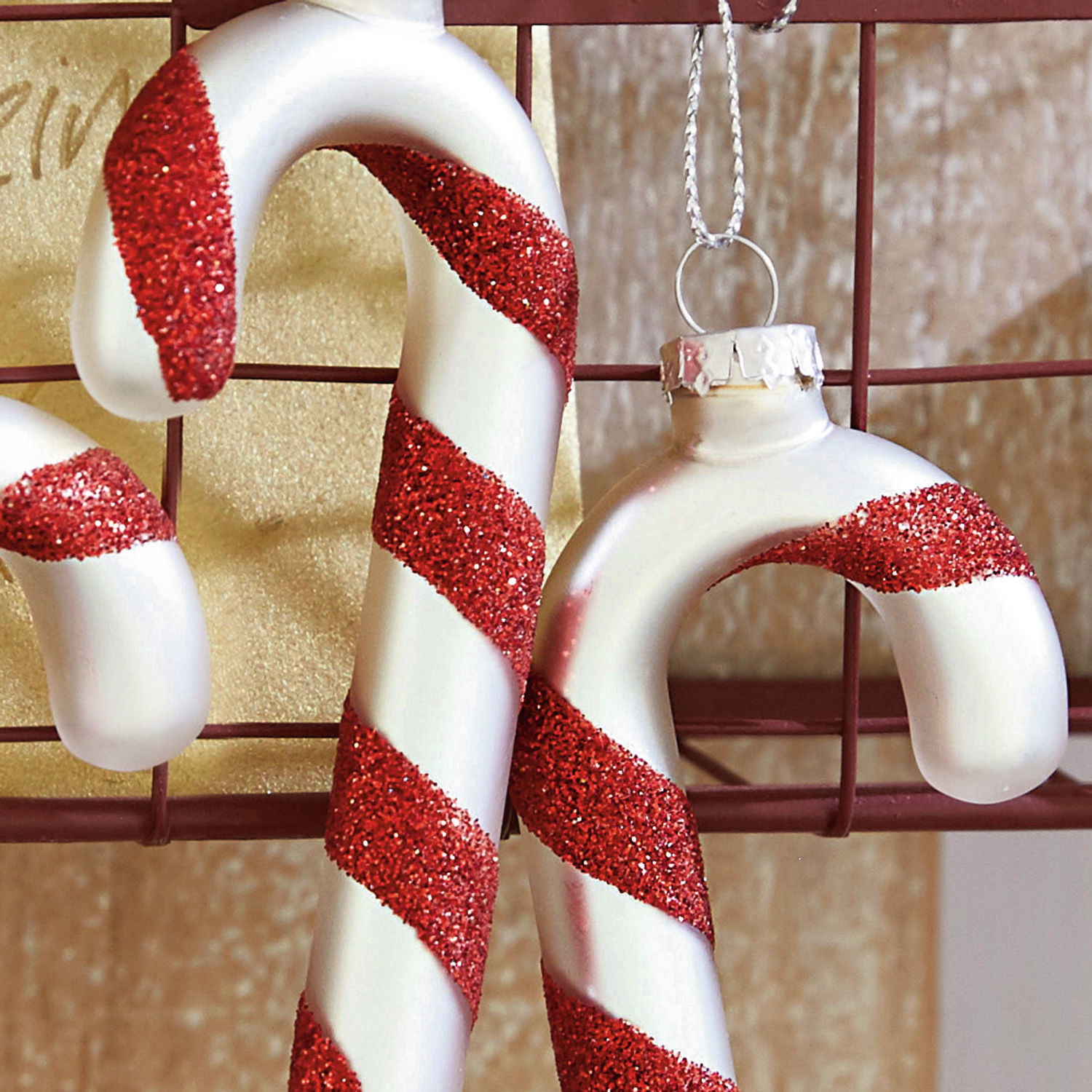 Set de 4 adornos navideños Asmara