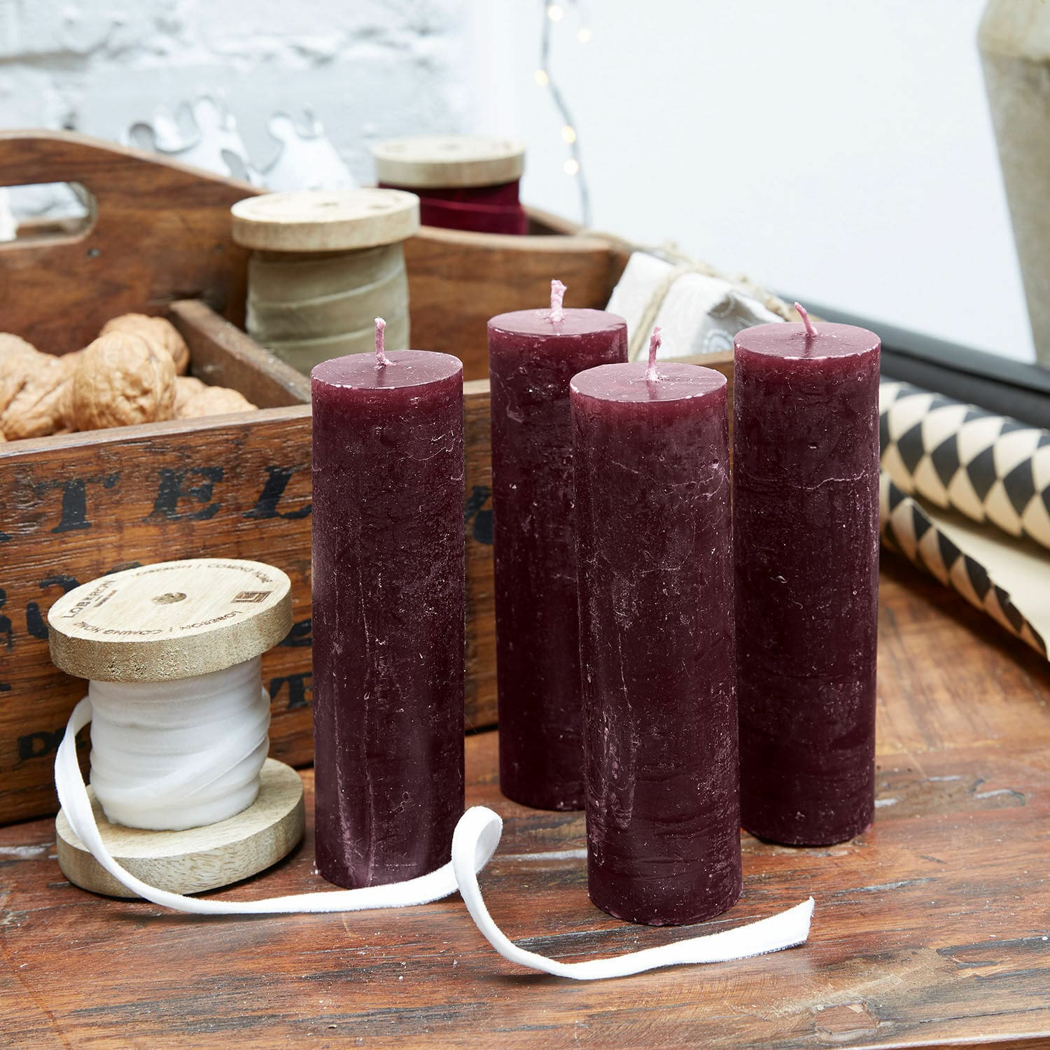 Set de 4 velas Muriel
