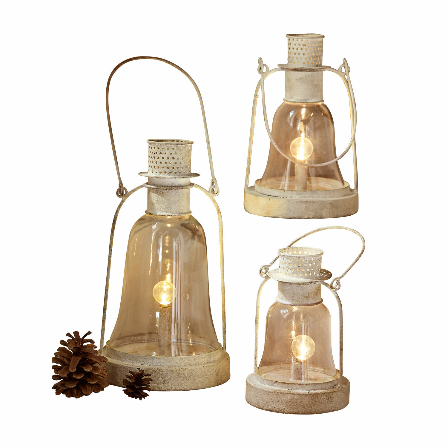 Set de 3 linternas LED Fitou