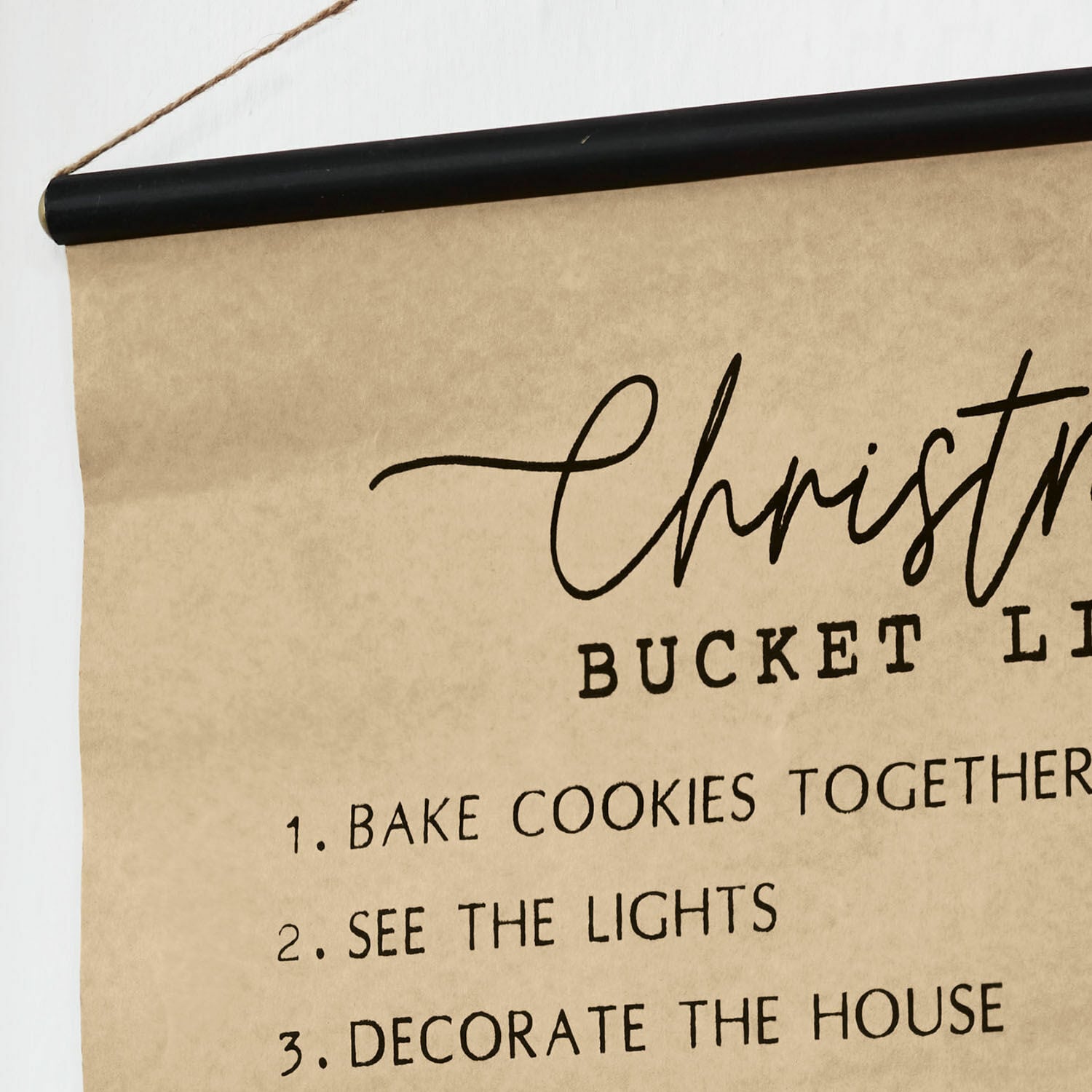 Fotografía Christmas Bucket List