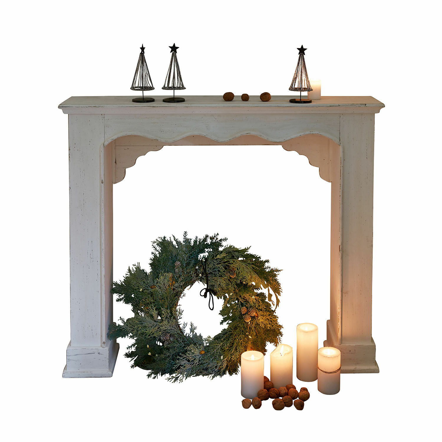 Consola de chimenea Claybourne