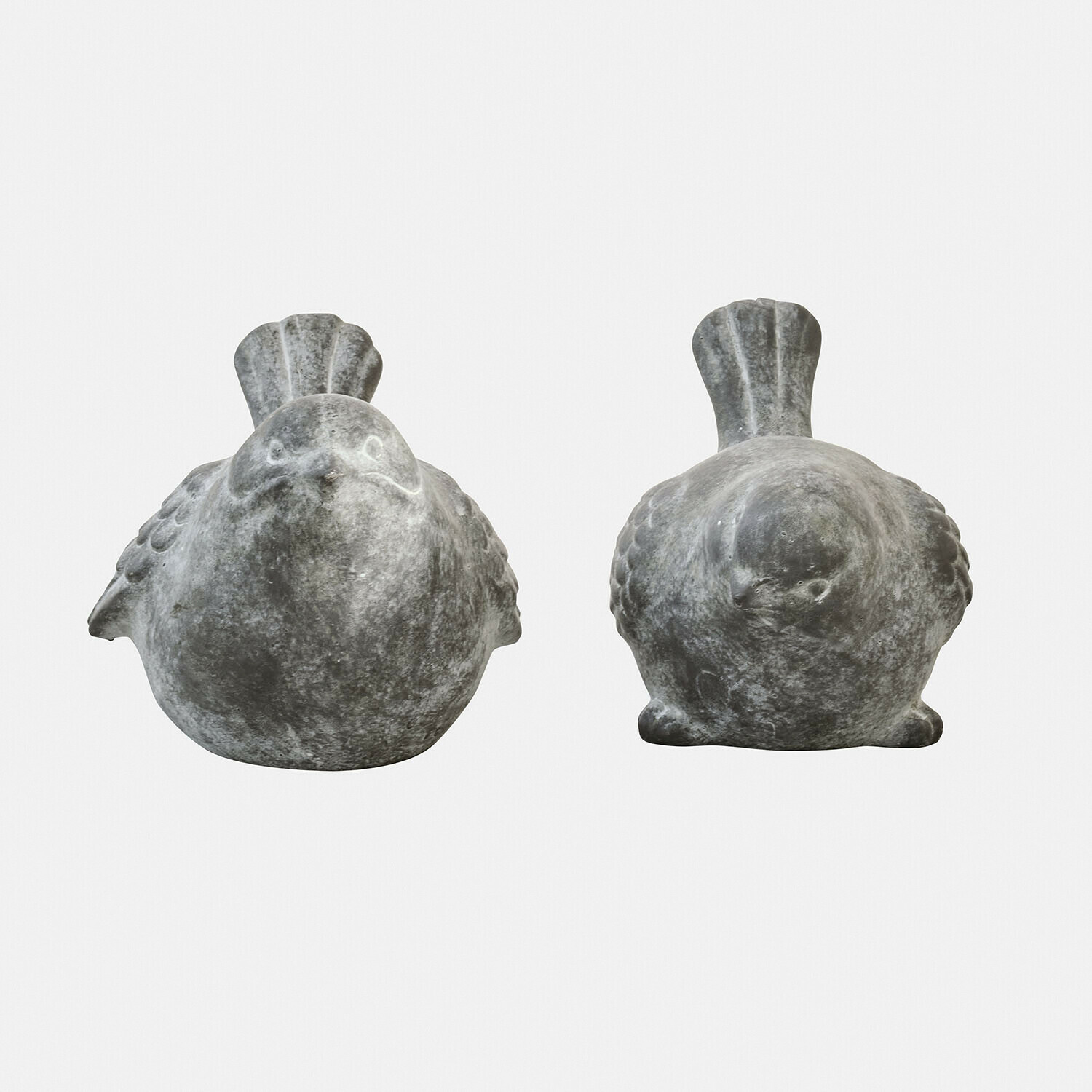 Set de 2 pájaros decorativos Haldoríe