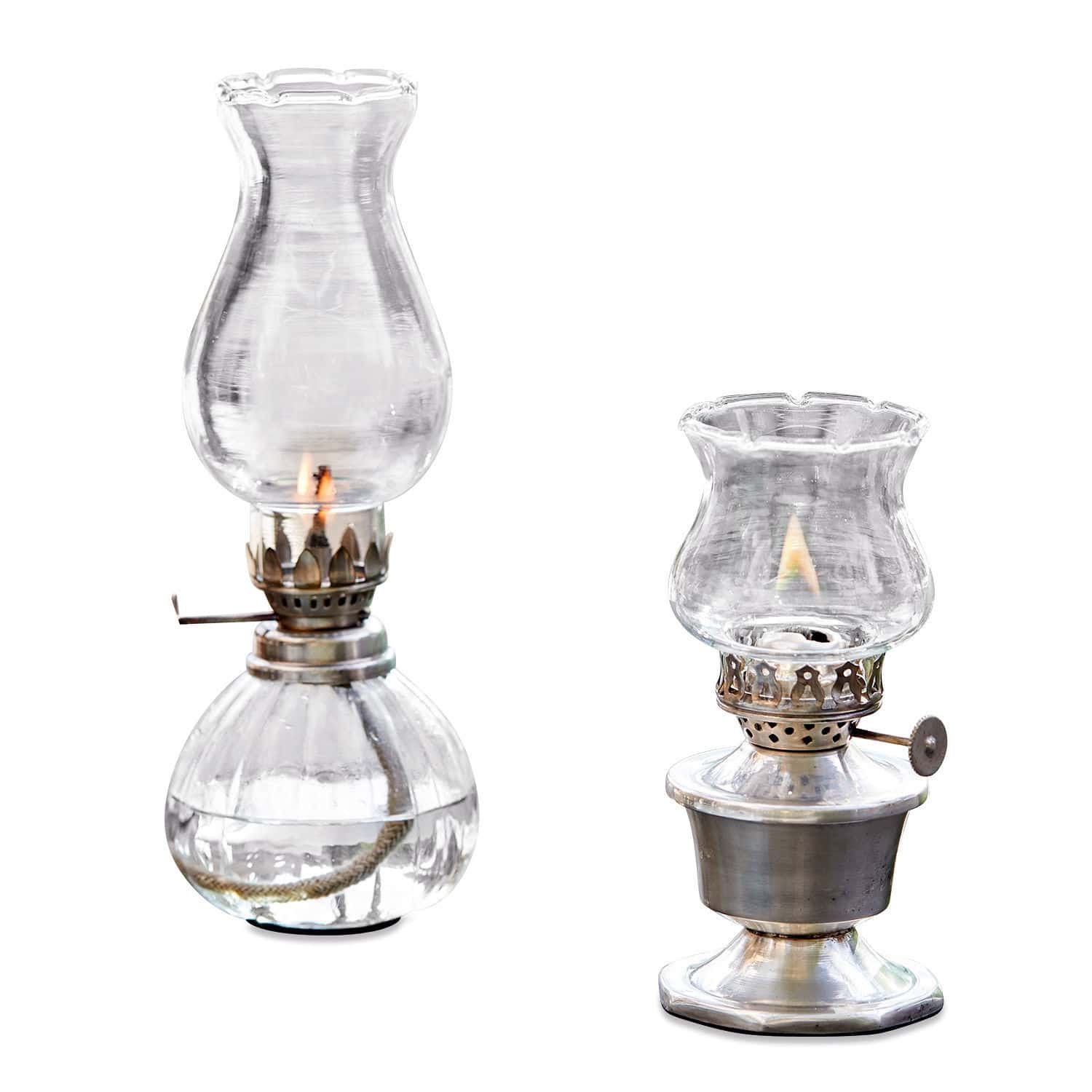 Set de 2 lámparas de aceite Crouy