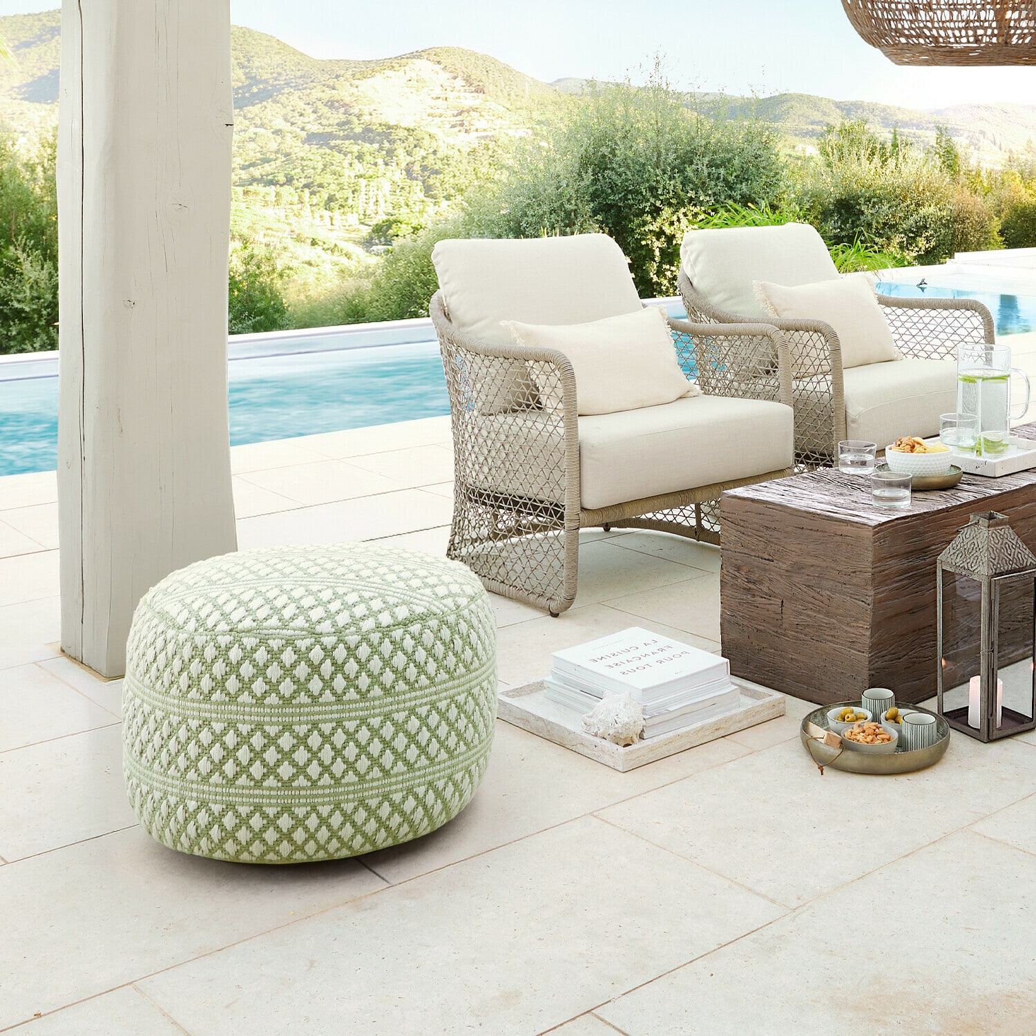 Taburete para interior y exterior Mintares