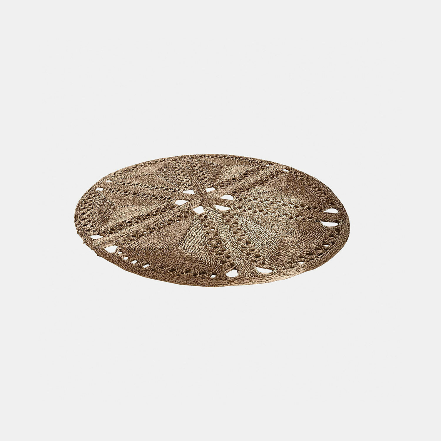 Alfombra Penwicks |  marrón |  Ø aprox. 120 cm