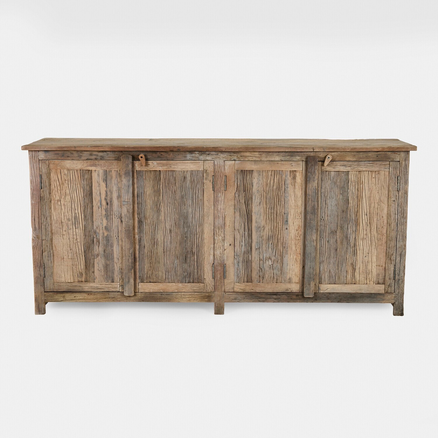 Aparador Corvillon |  marrón/gris |  Alto/Ancho/P aprox. 91/210/40 cm