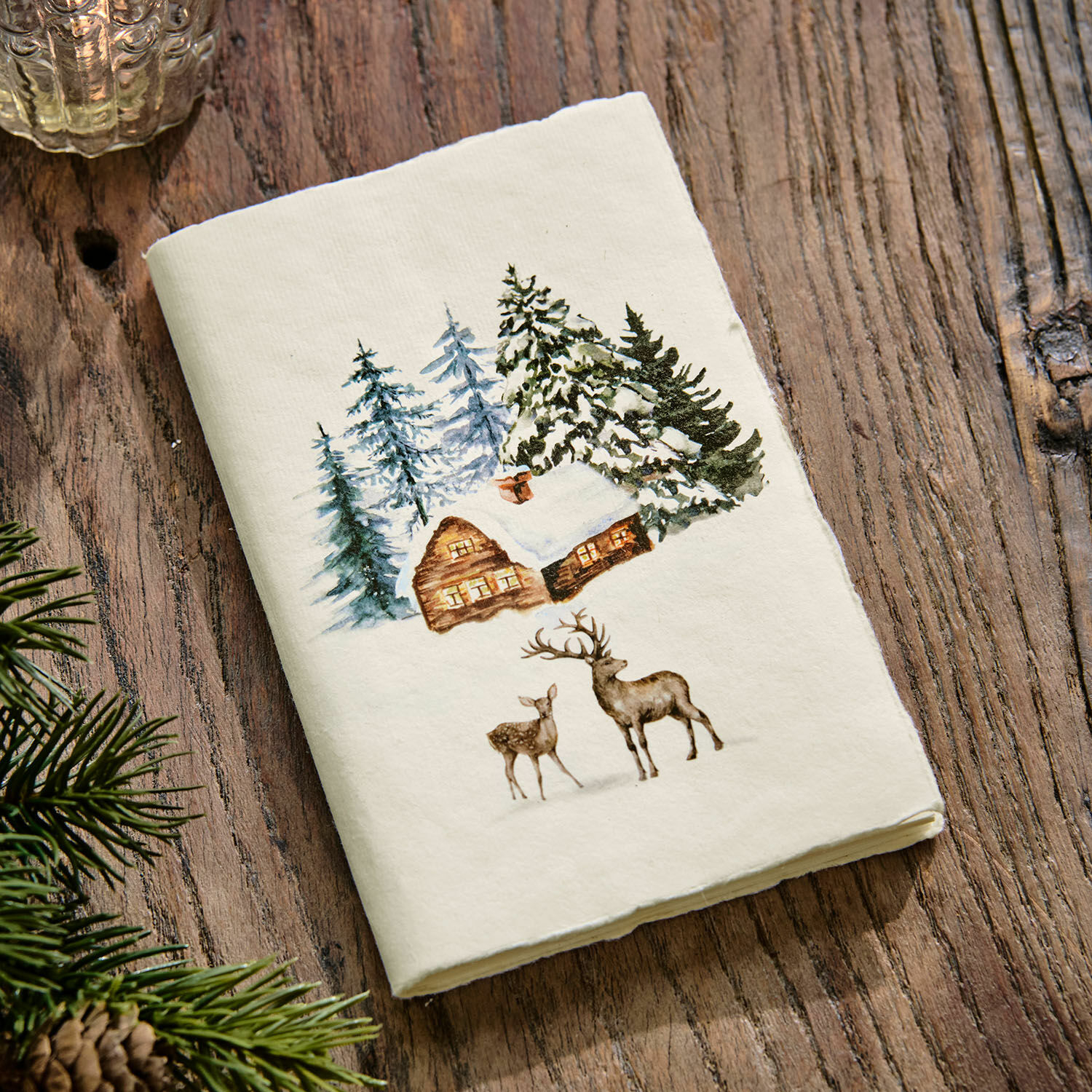 Cuaderno Lorandis |  blanco/color |  Alto/Ancho aprox. 15/10 cm