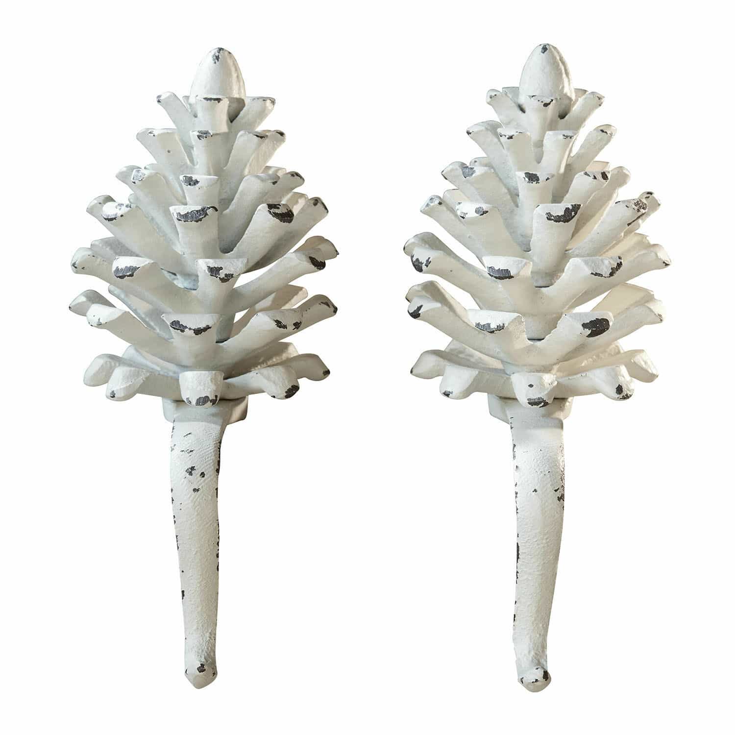 Set de 2 piñas de hierro Firenza
