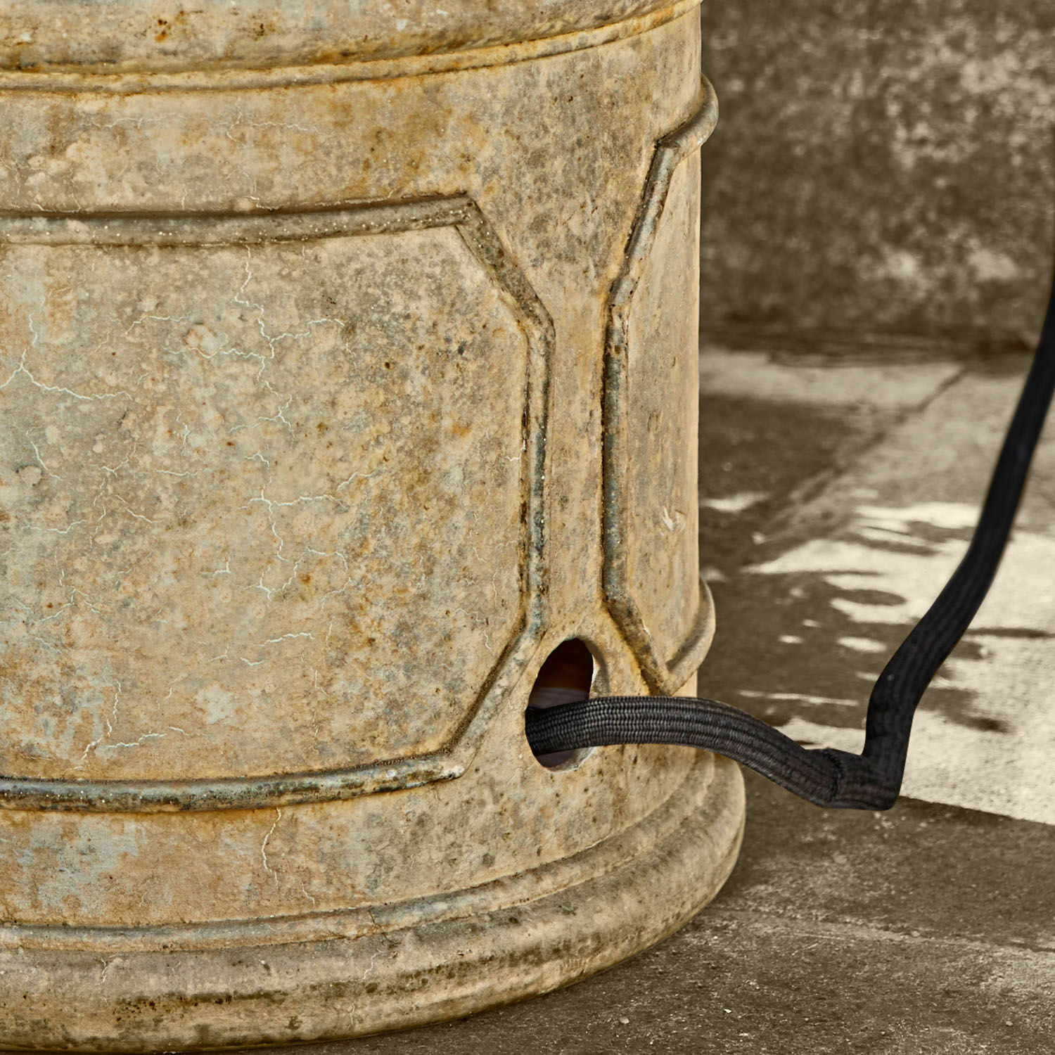 Recipiente para manguera de jardín Filervo