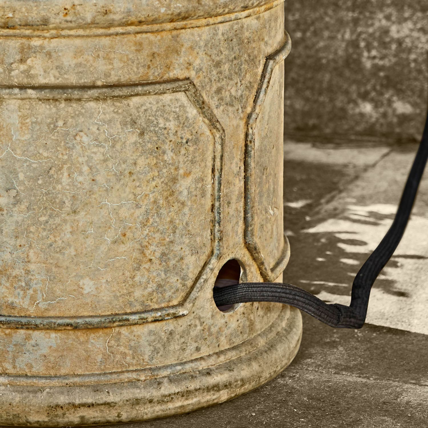 Recipiente para manguera de jardín Filervo